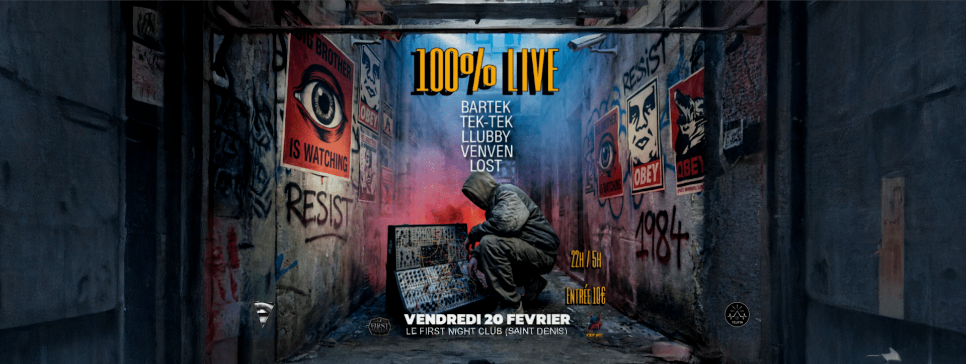 100 % Live - La Nuit Des Machines