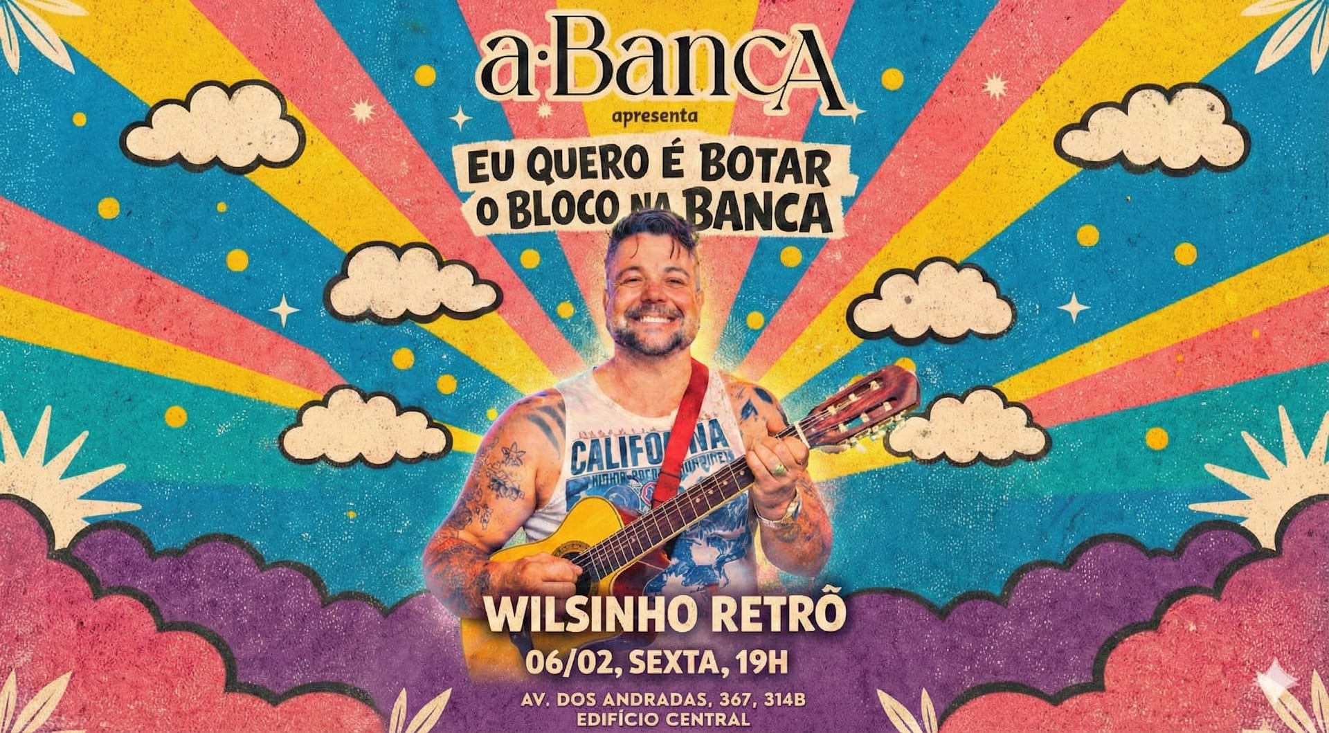 Pré Carnaval Da Banca Com Wilsinho Retrô