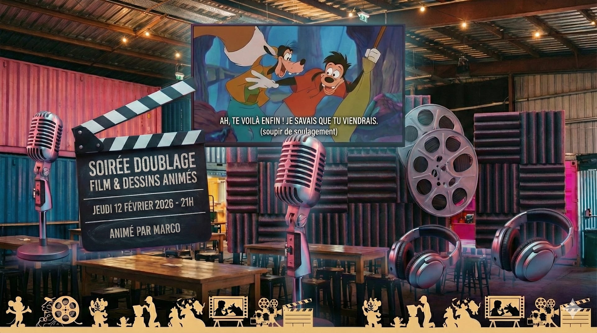Soirée Doublage ! Viens Doubler Tes Scènes Préférées !
