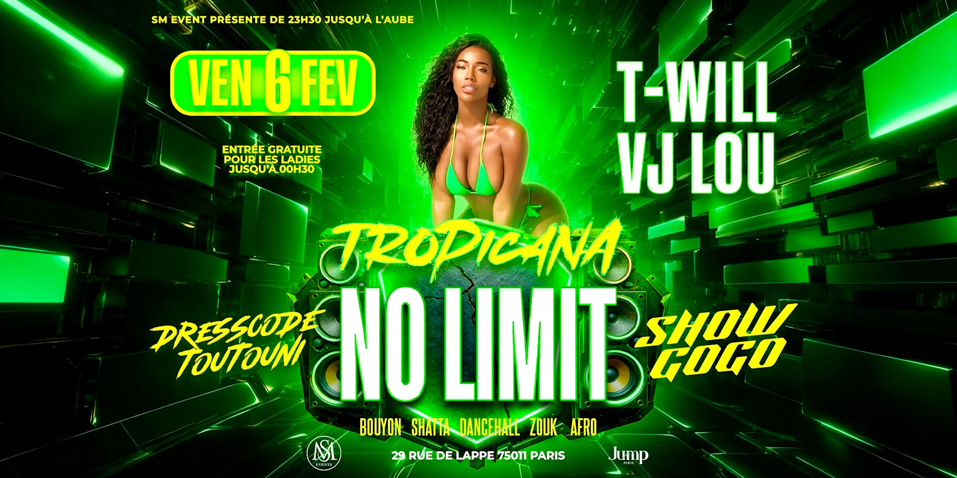 La Tropicana - No Limit - Dj T-Will & Vj Lou