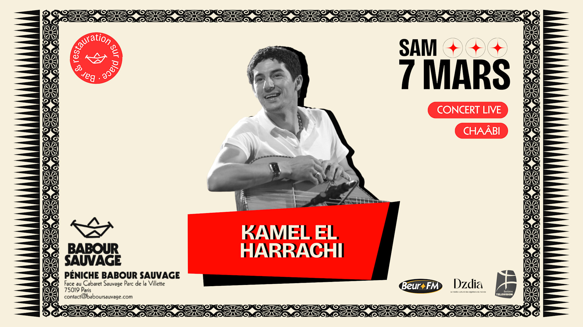 Kamel El Harrachi - 07.03.26