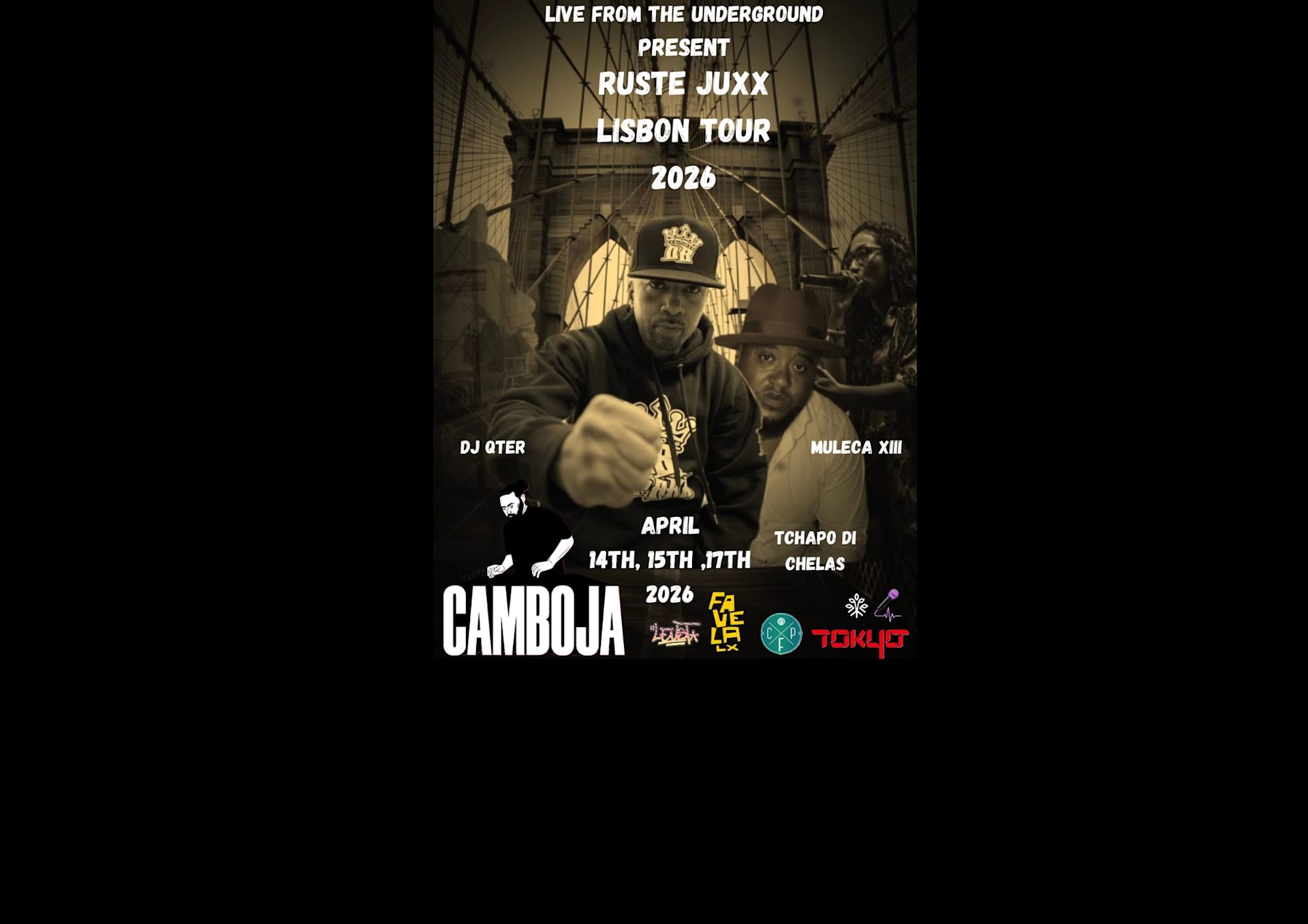 Ruste Juxx -Lisbon Tour- 2026