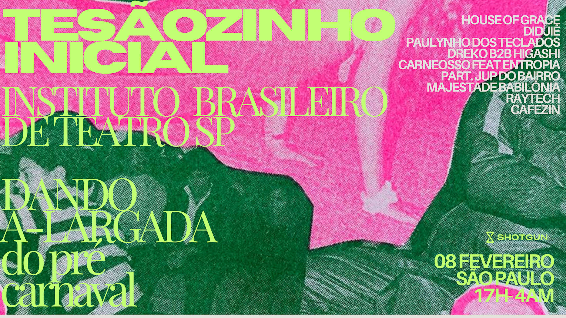 Tesãozinho Inicial: Pré Carnaval Dando A-Largada