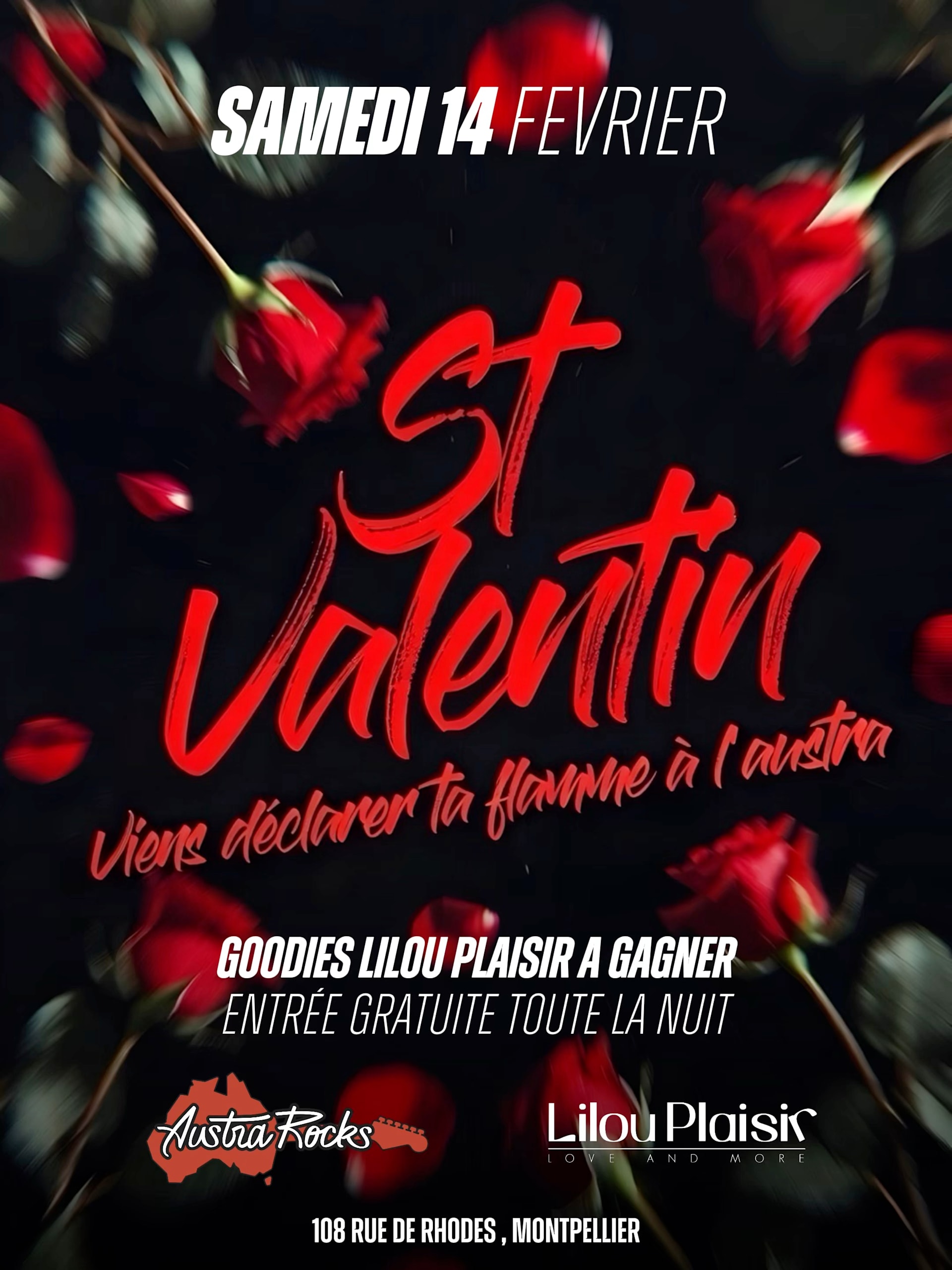Saint Valentin - 2026 - Austra Rocks Montpellier