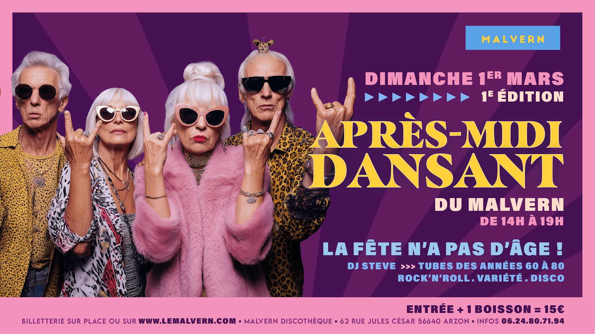 Après-Midi Dansant Du Malvern – 1 Édition