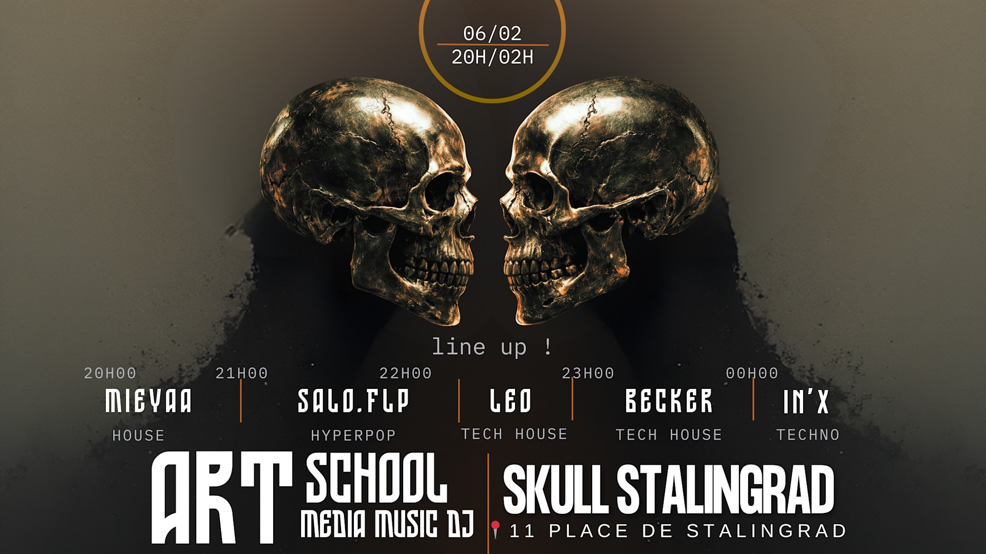 Skull Stalingrad X Art School 4ème Édition