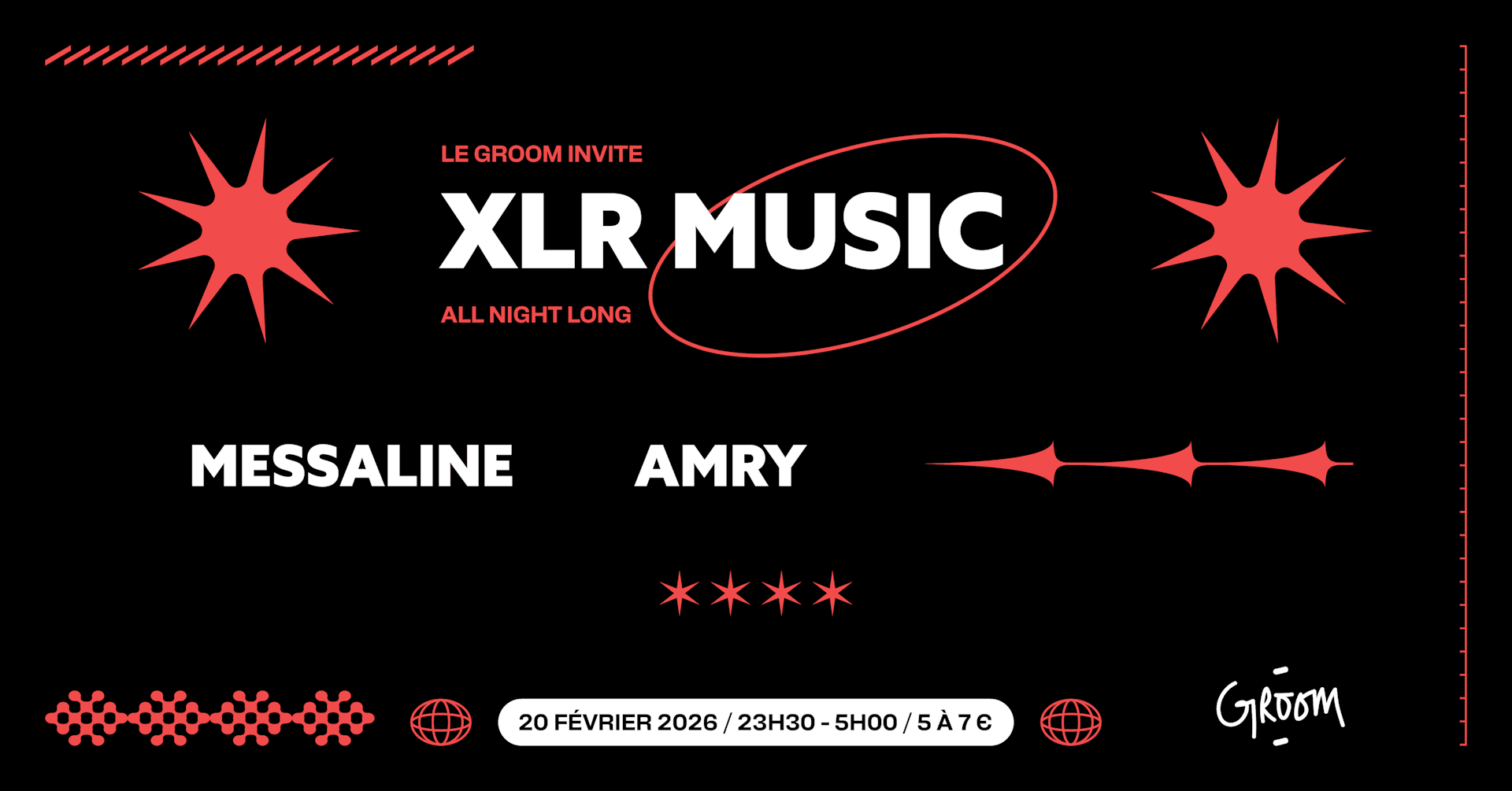 Xlr Music Invite Messaline & Amry