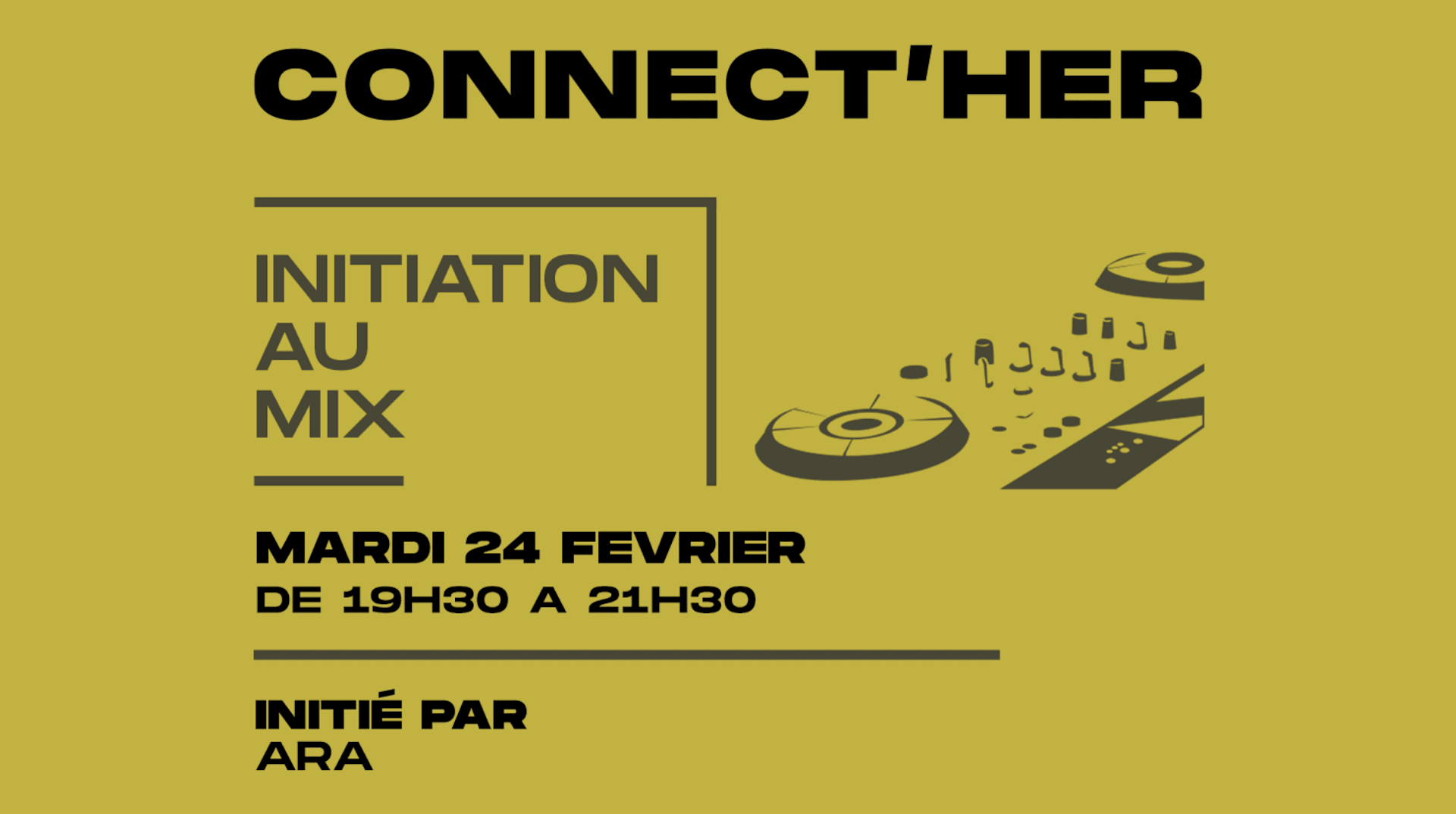 Initiation Au Mix Digital : Le 24 Février Avec Ara
