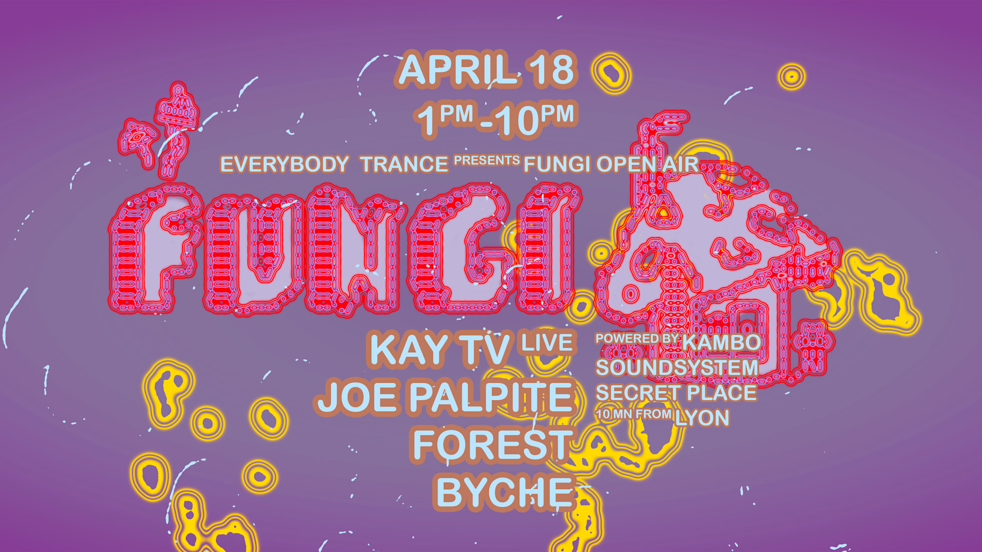 Everybody Trance Presents : Fungi - Open Air Avril