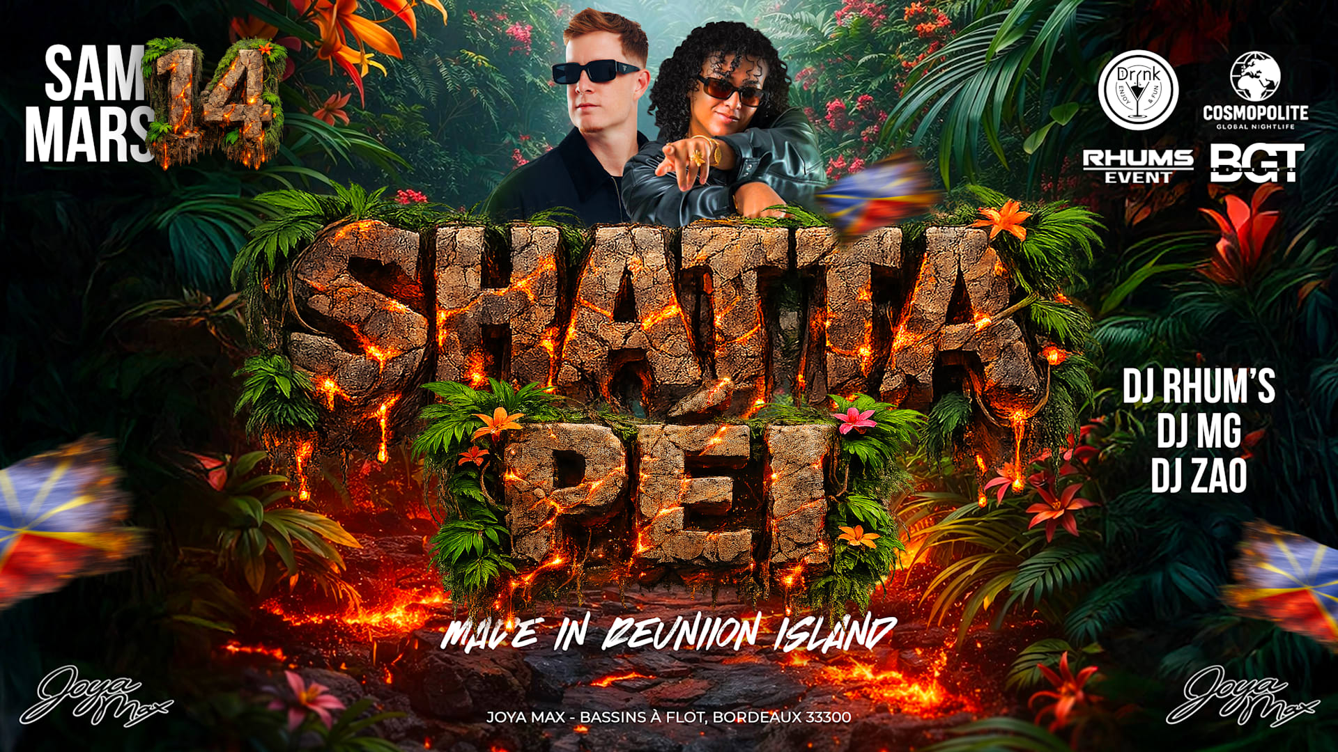 Shatta Peï Made In Reunion Island Joya