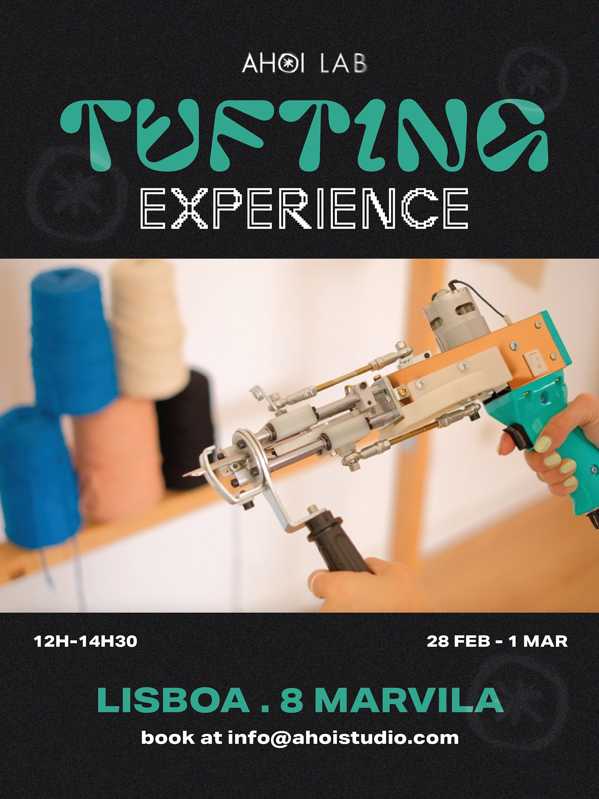 Tufting Experience Workshop - Amazonas Market @8marvila