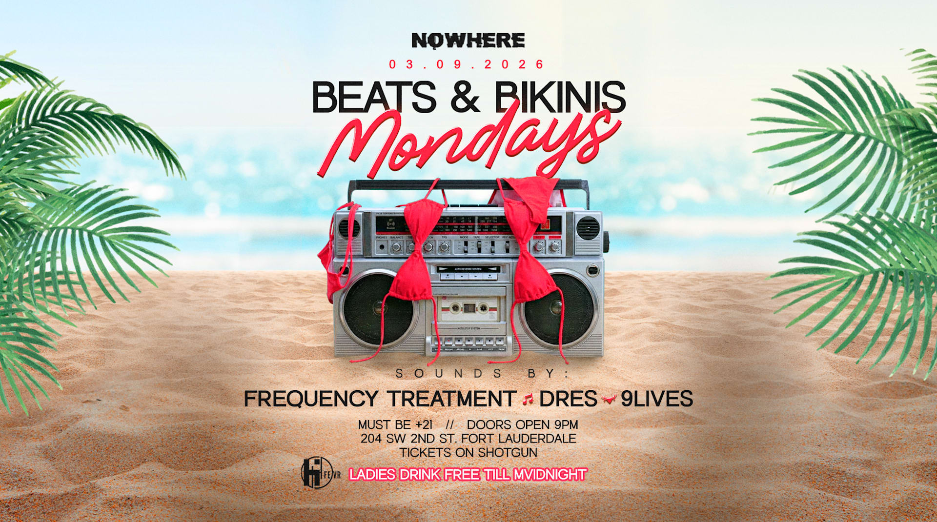 Beats & Bikinis @Nowhere | Sb Week 2