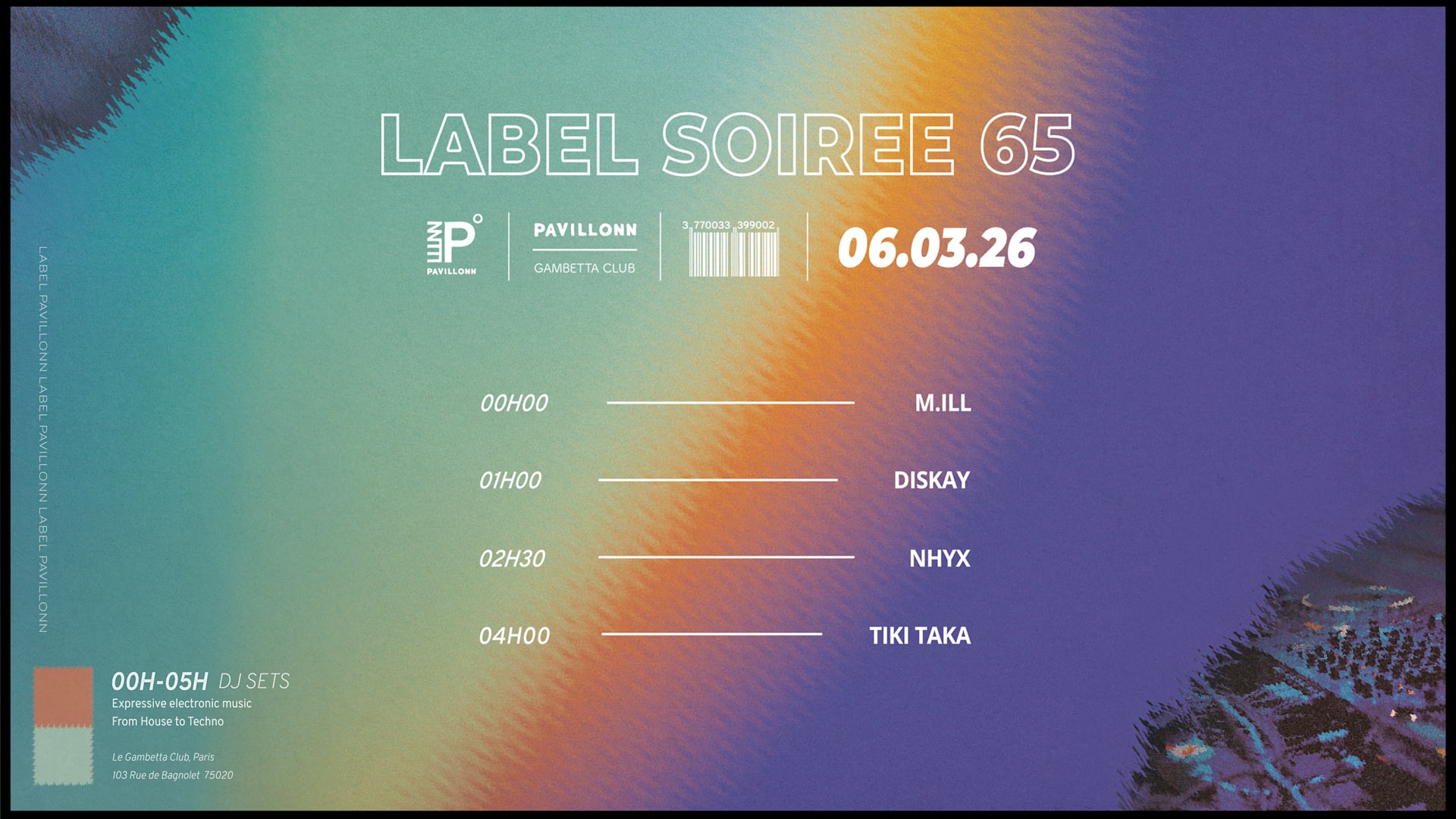 Pavillonn Label Soirée Club