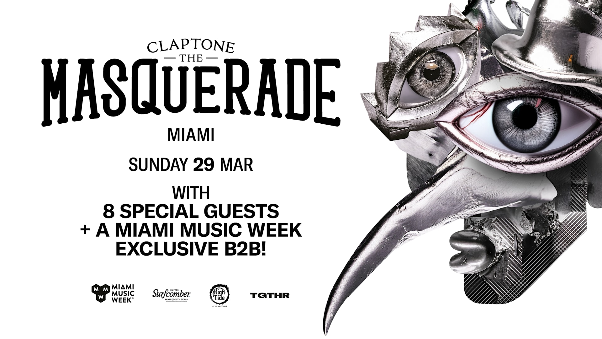 Claptone Presents The Masquerade Miami