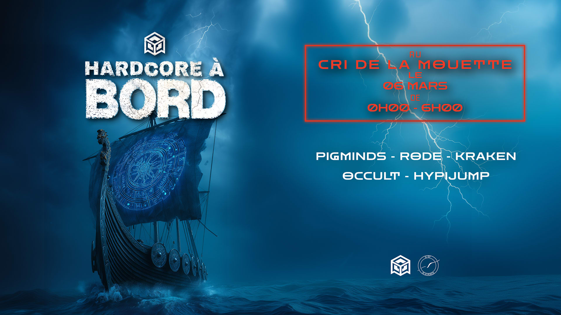 Hardcore À Bord - Hard Techno, Raw, Xtra Raw, Uptempo