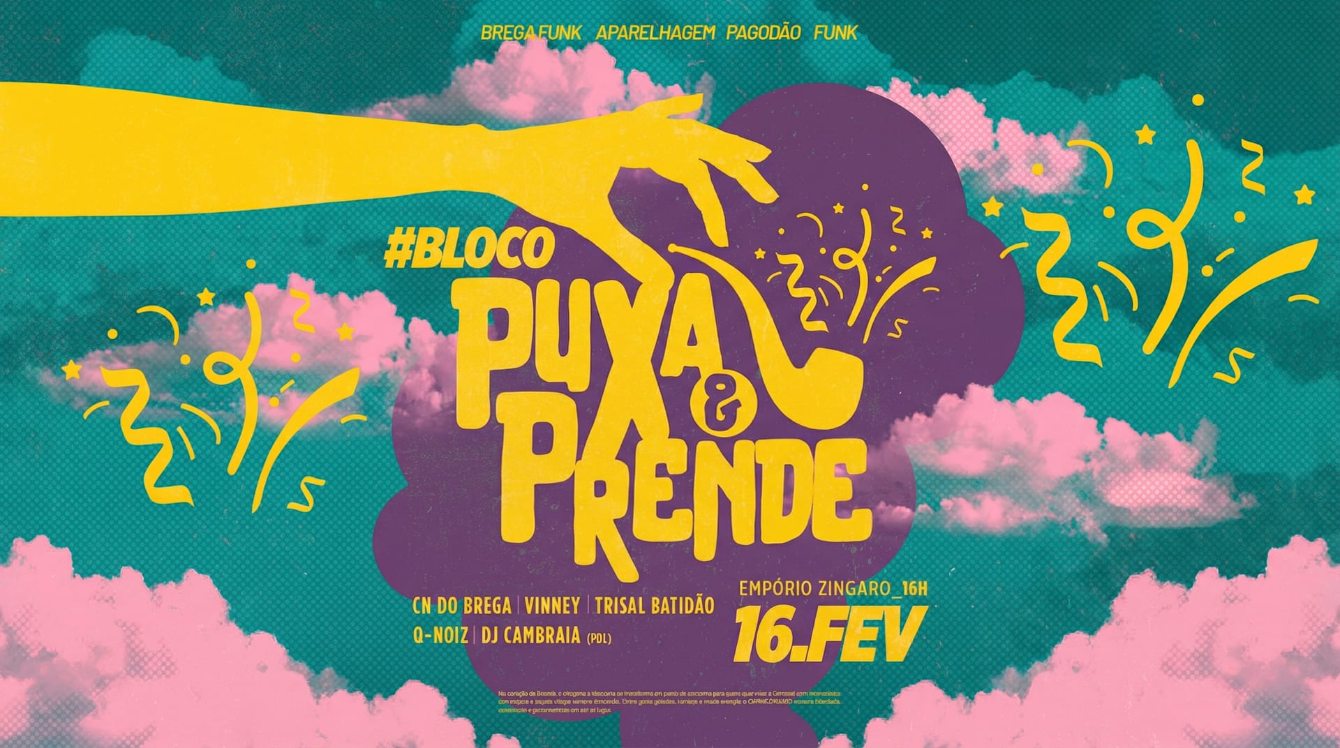 16/02: Bloco Do Puxa E Prende