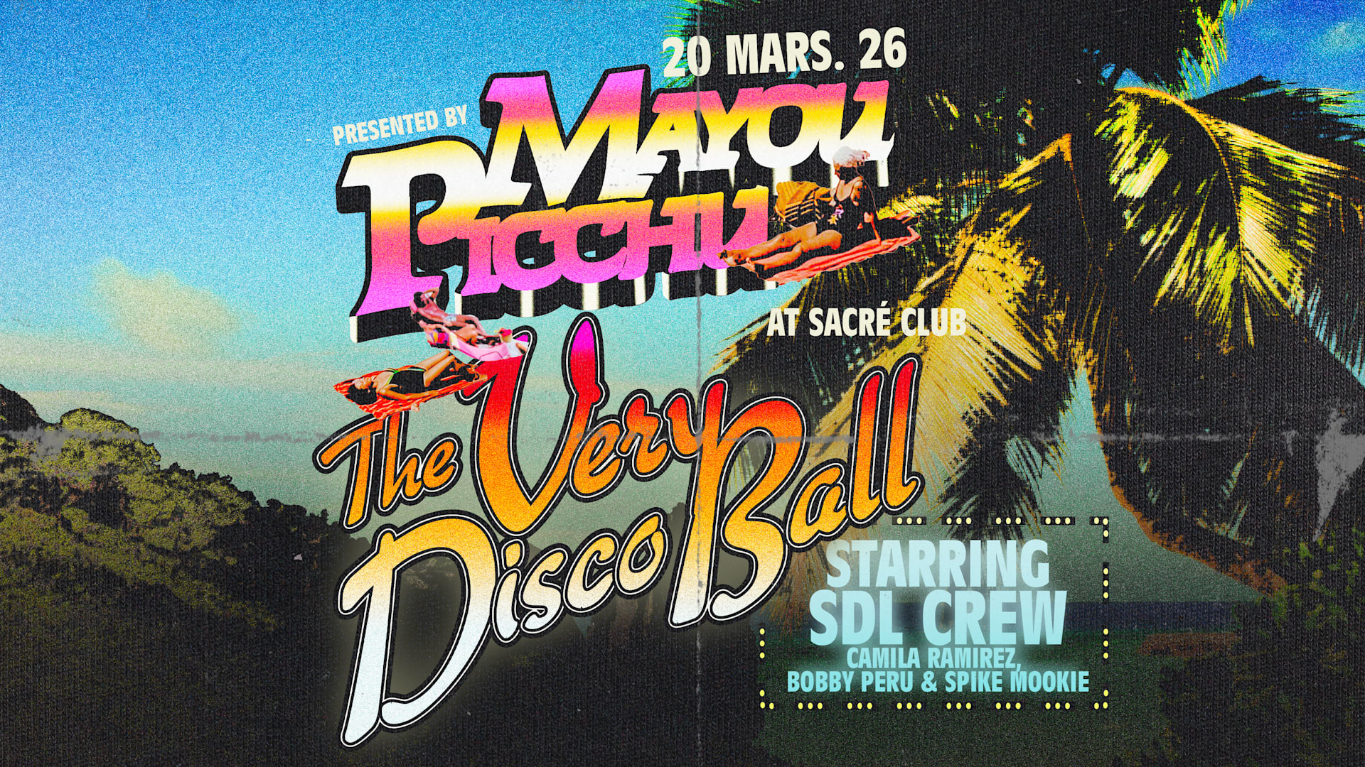 Sacré Présente : The Very Disco Ball #3 By Mayou Picchu
