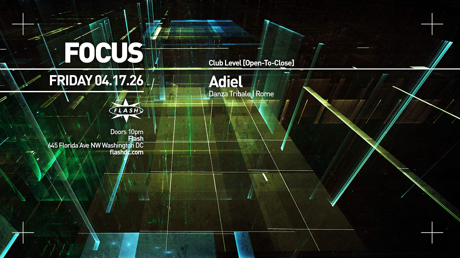 Focus: Adiel [Open-To-Close]