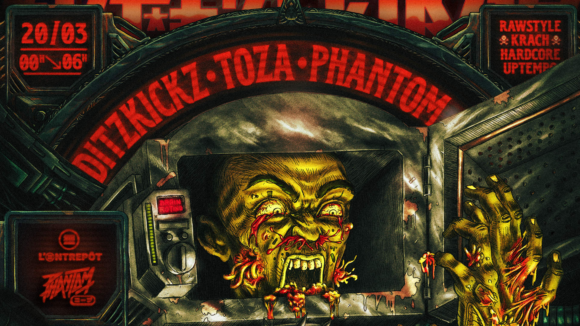 Phantom Microwave : Toza - Ditzkickz & More