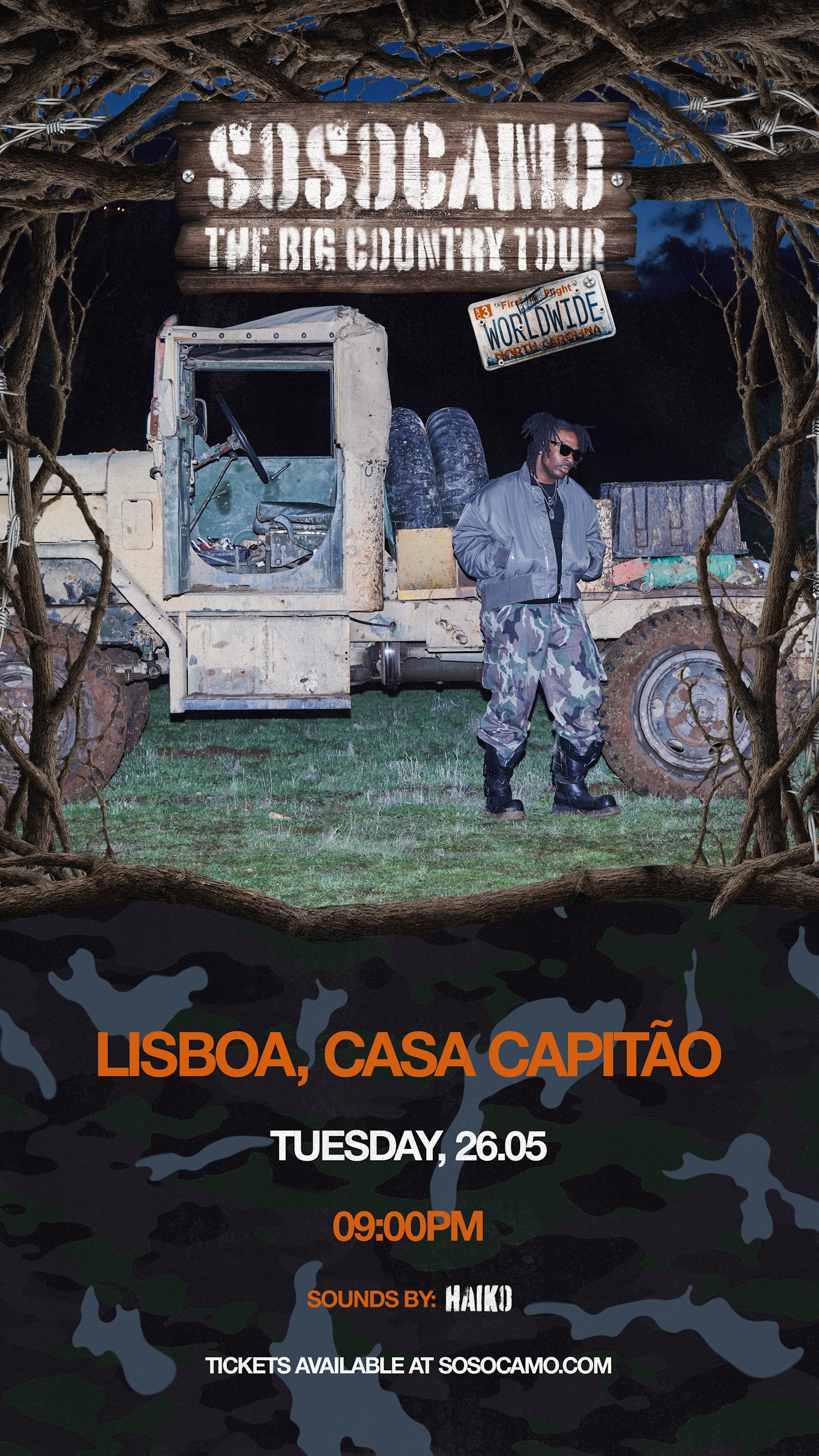 Sosocamo X Wrap @ Casa Capitão