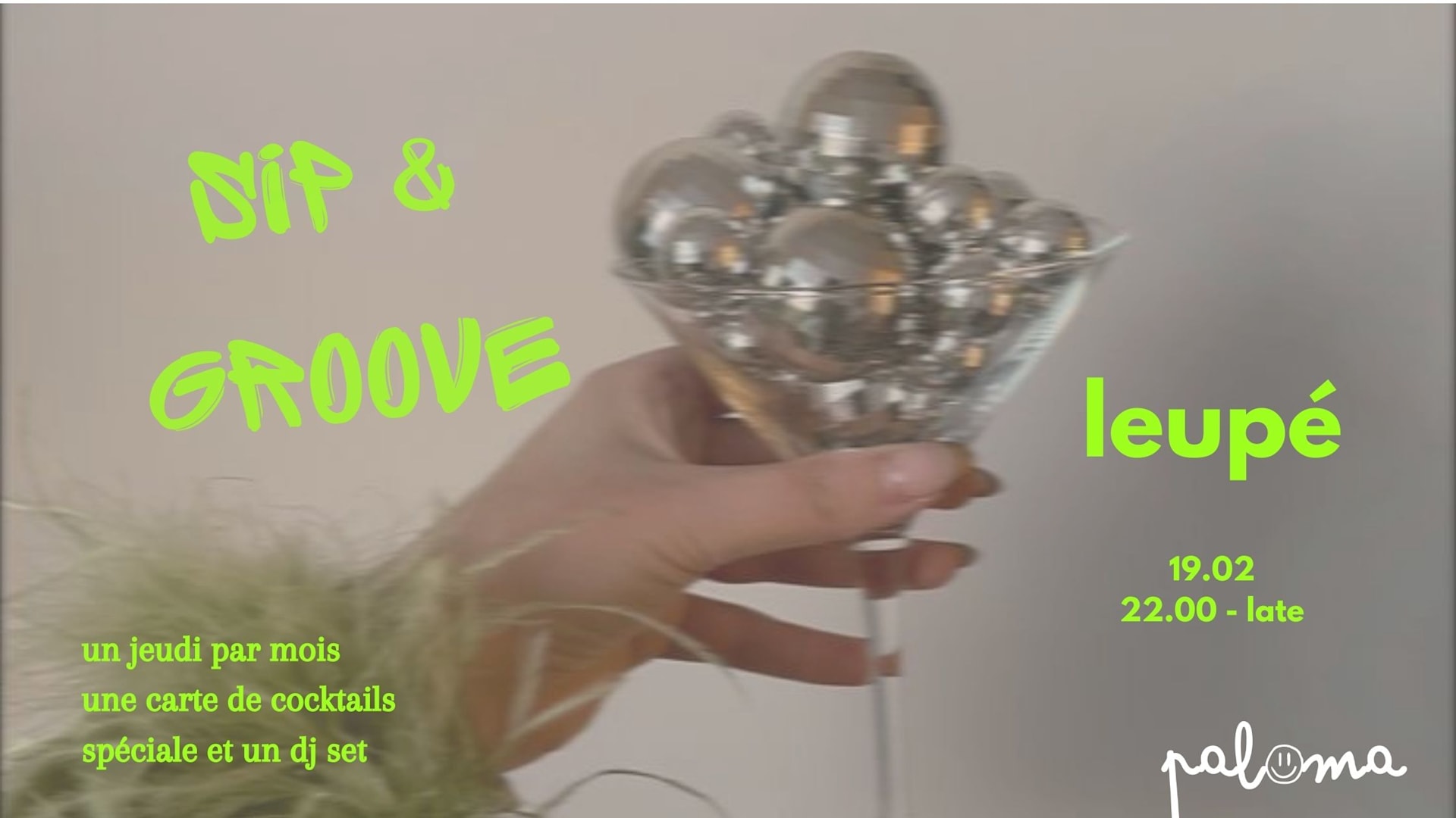 Sip & Groove #1 - Leupé