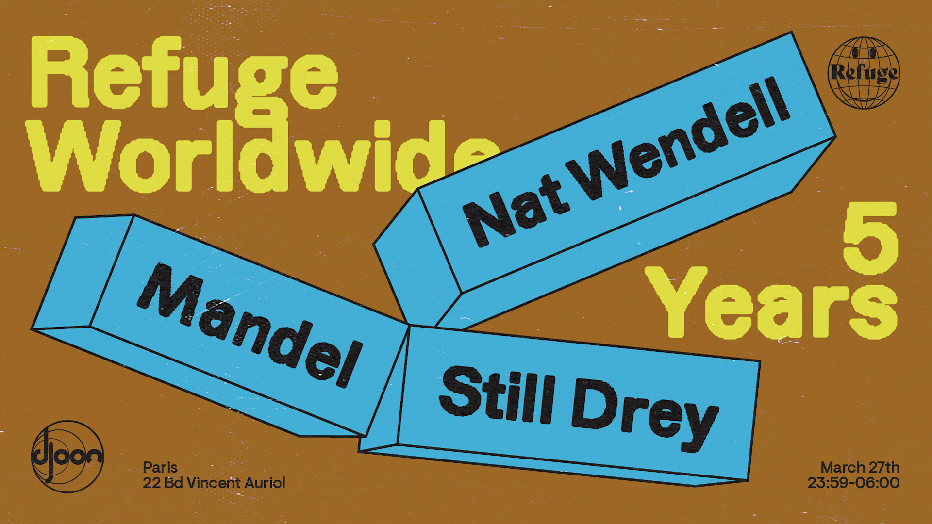 Refuge Worldwilde 5th Anniversary Tour