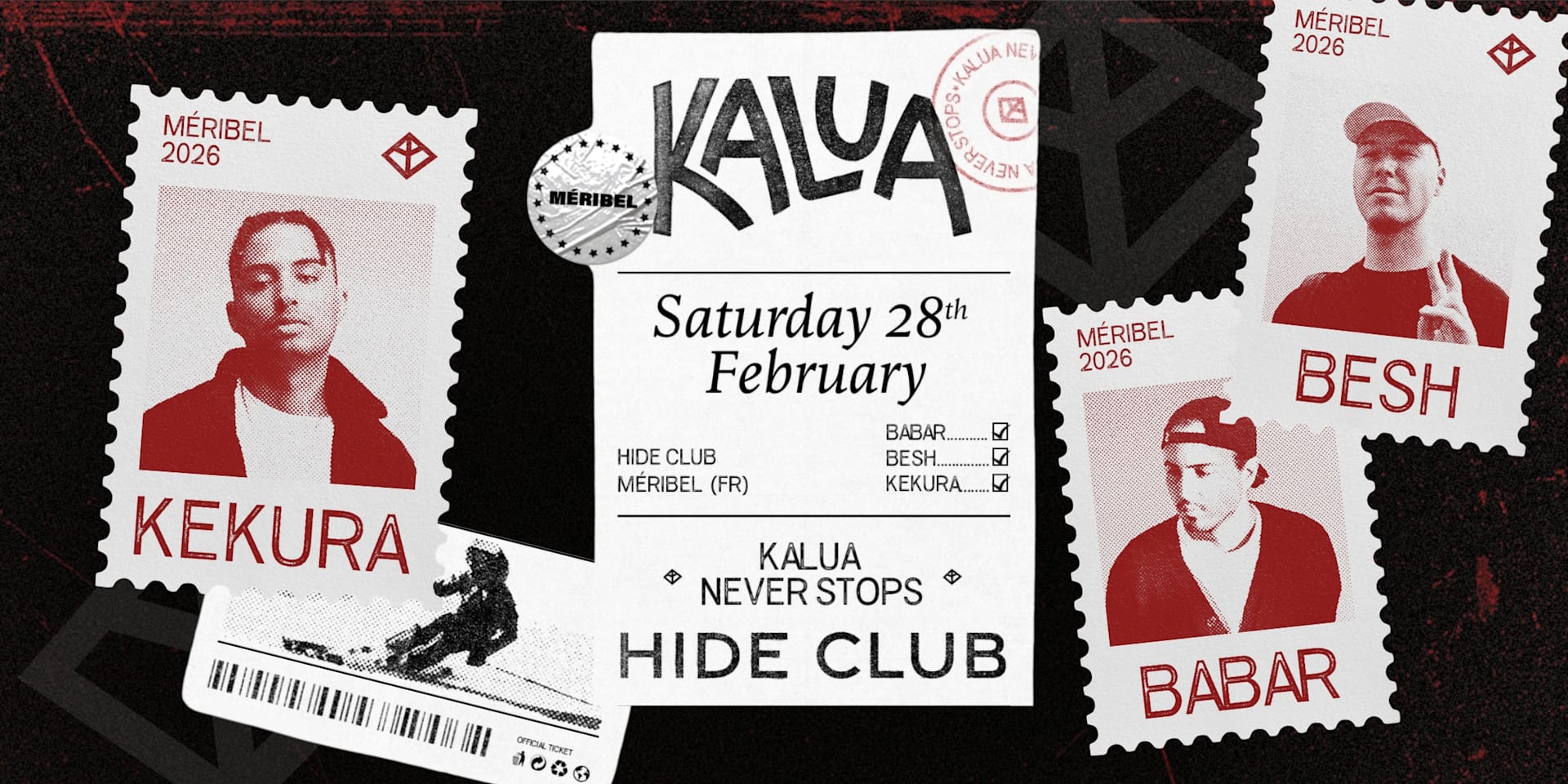 Kalua - Meribel - Hide Club