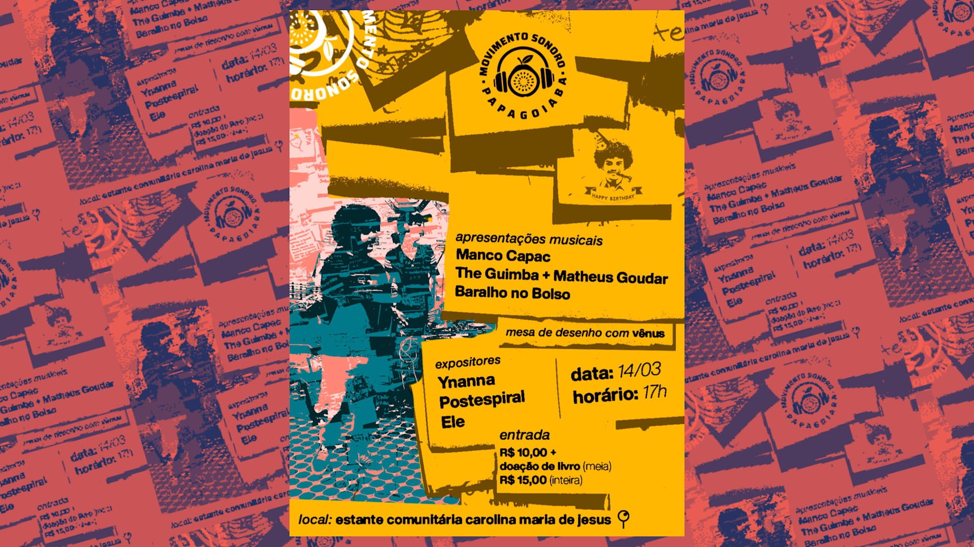 Mov.Sonoro Na Estante Comunitária Cmj