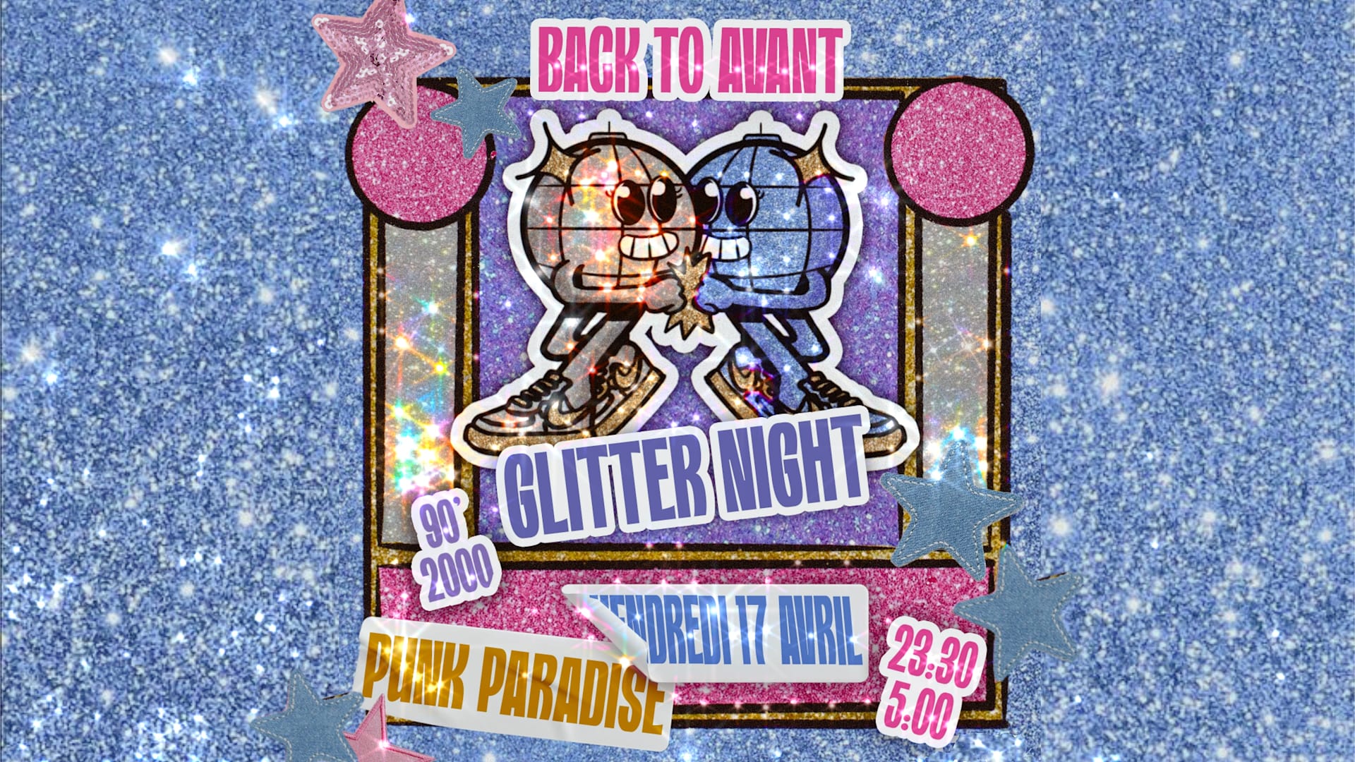 Back To Avant 90’/2000’ Glitter Night