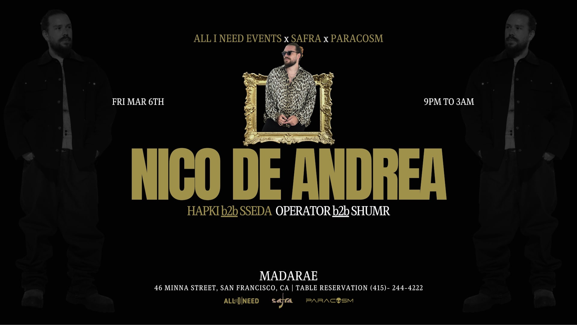 Nico De Andrea (Afro House) At Madarae