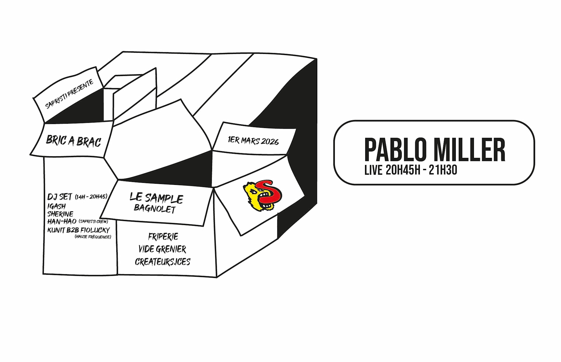 Bric A Brac + Live Pablo Miller