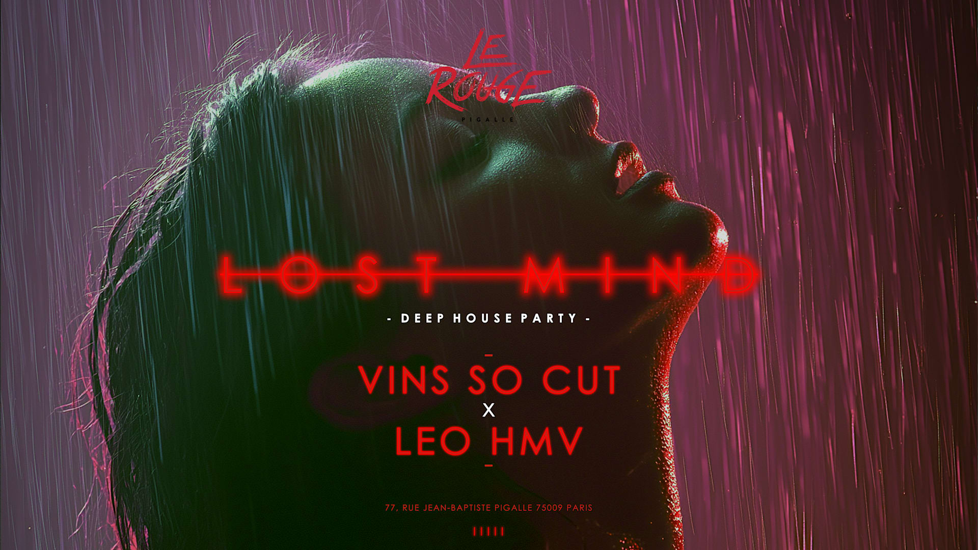 Lost Mind -Mercredi 11 Mars - Le Rouge