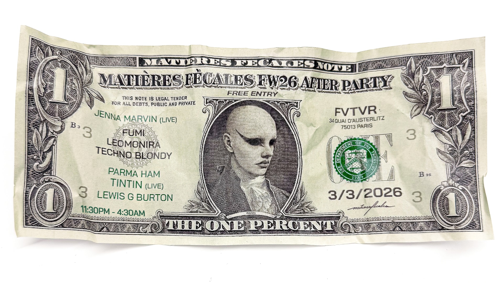 Matières Fécales: Fw26 After Party