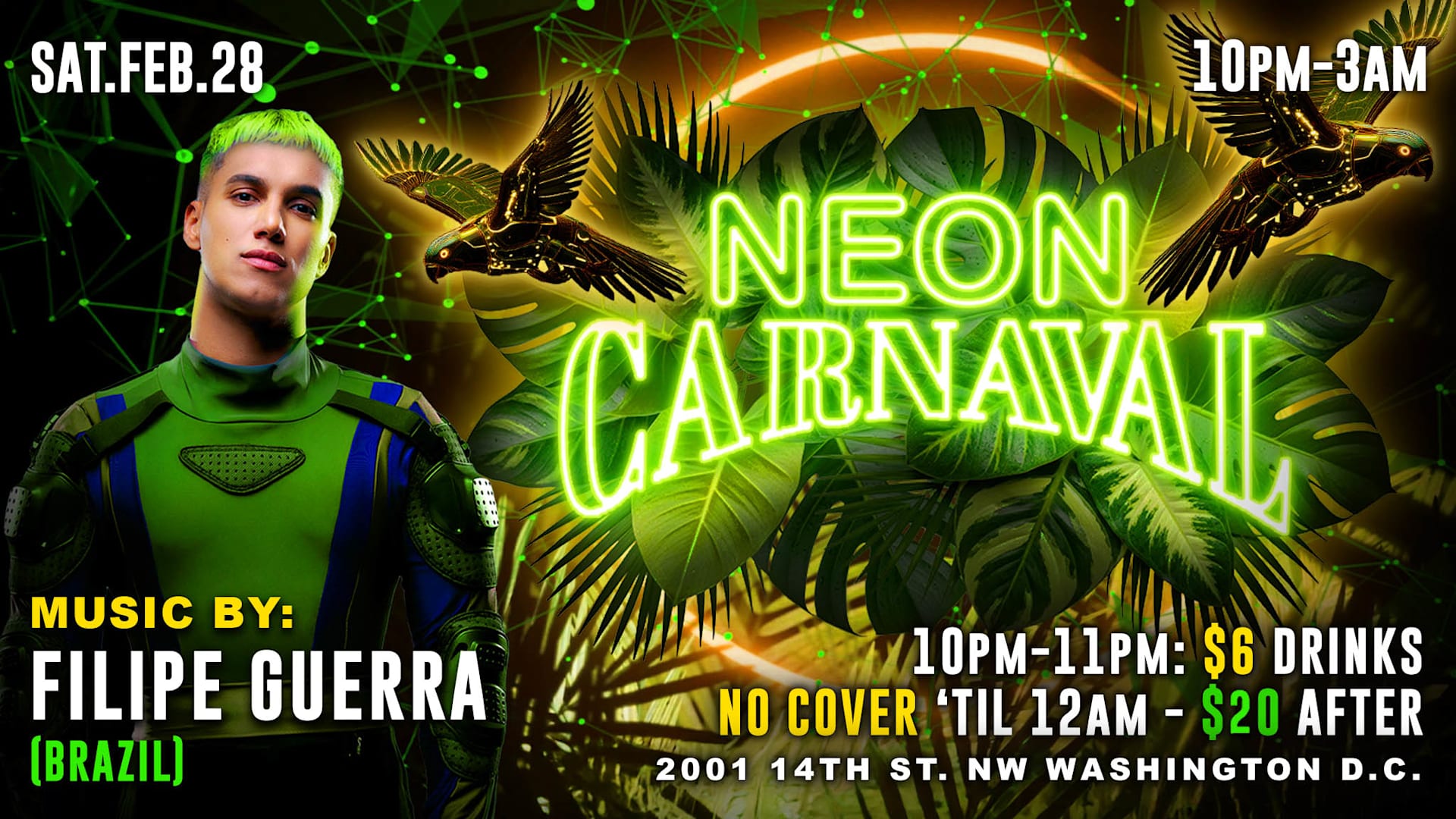 Neon Carnaval With Filipe Guerra
