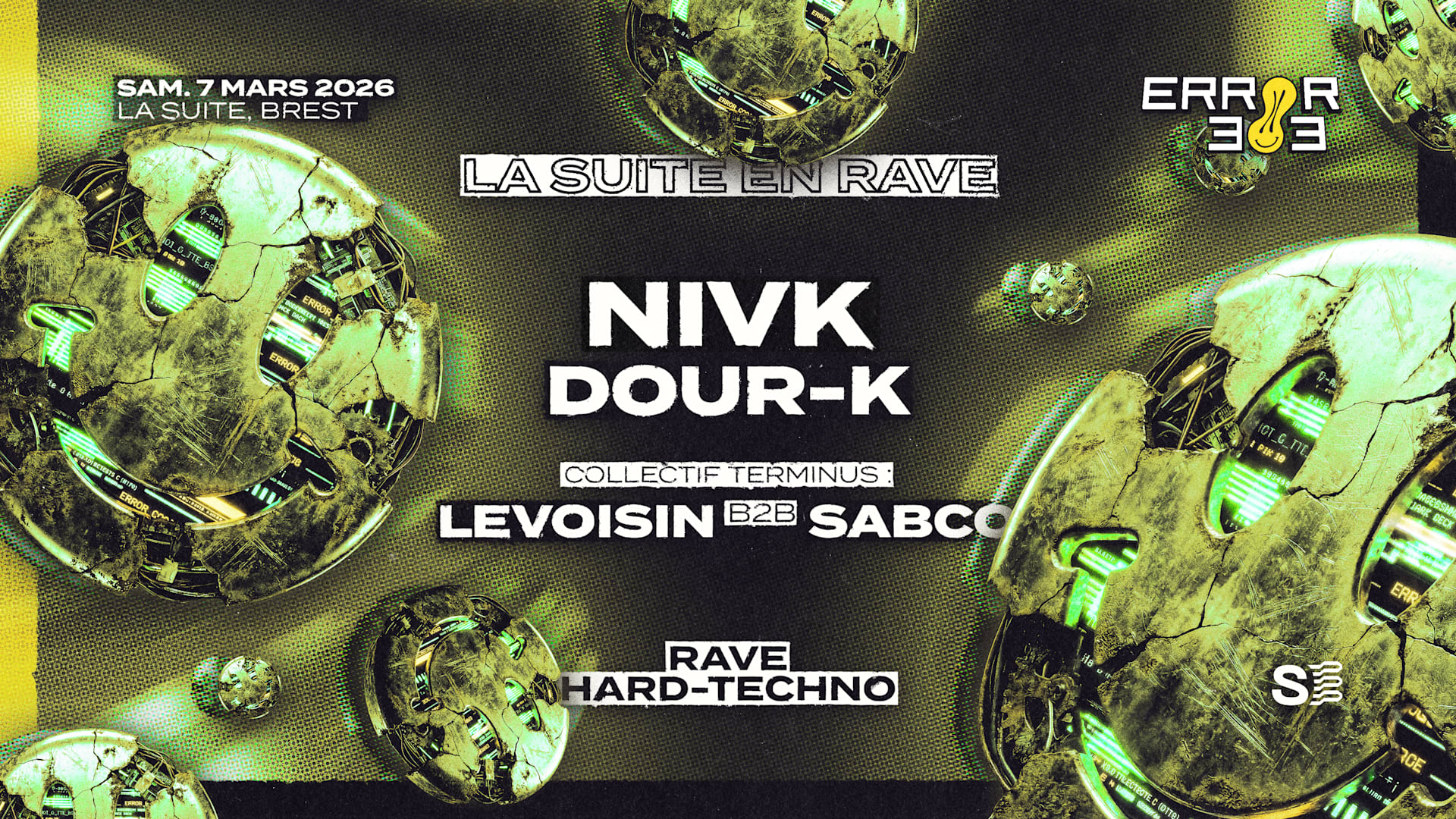 La Suite En Rave W/ Nivk, Dour-K, Terminus