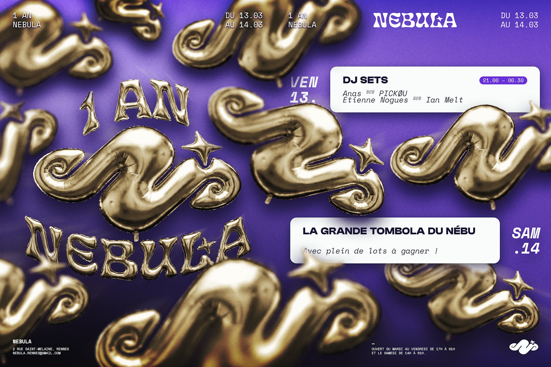 1 An Du Nébu - Week-End Cosmique