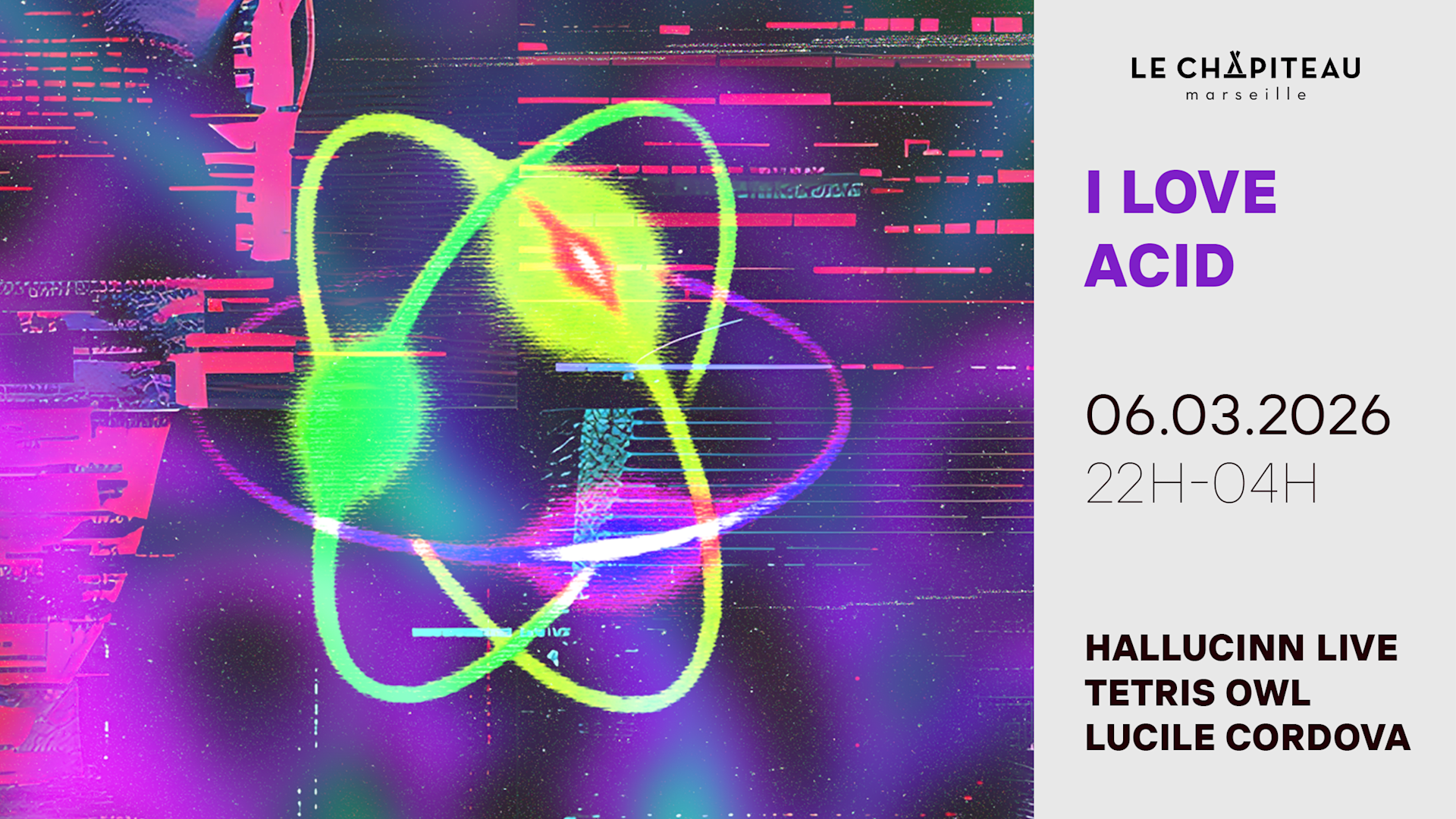 I Love Acid / Tetris Owl, Lucile Cordova, Hallucin