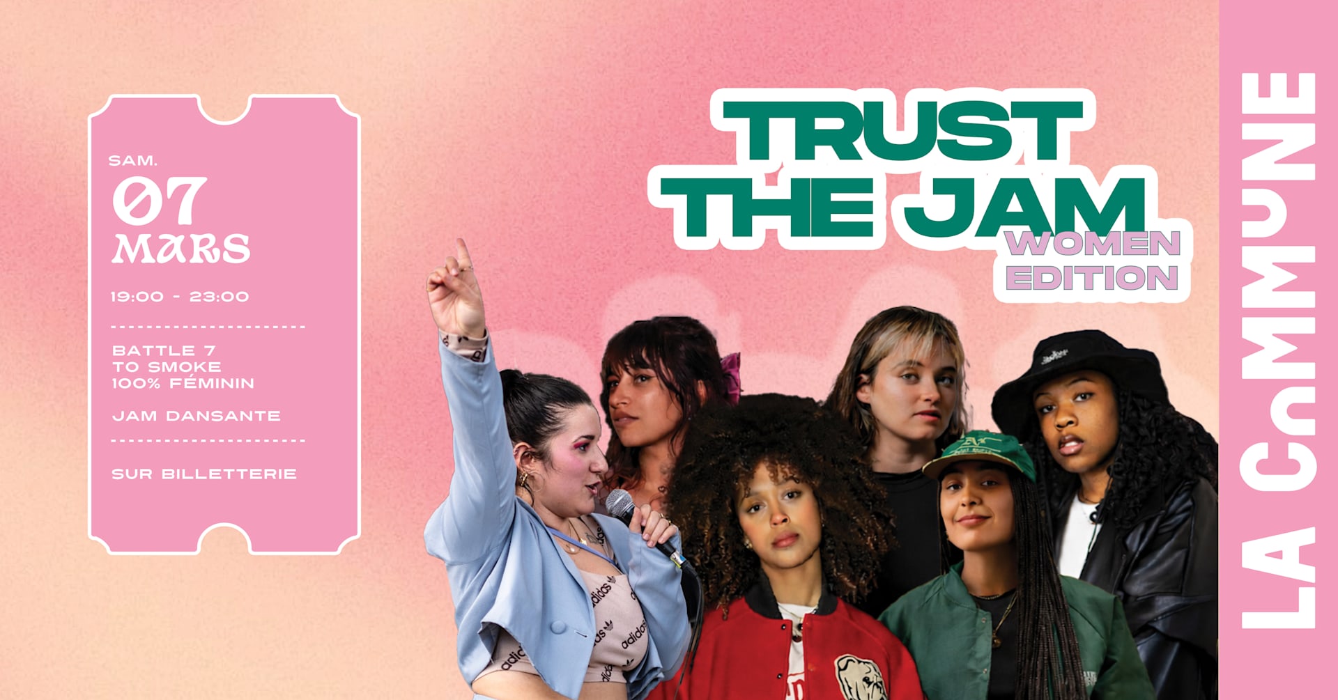Trust The Jam - Inscription Pour Les Danseuses