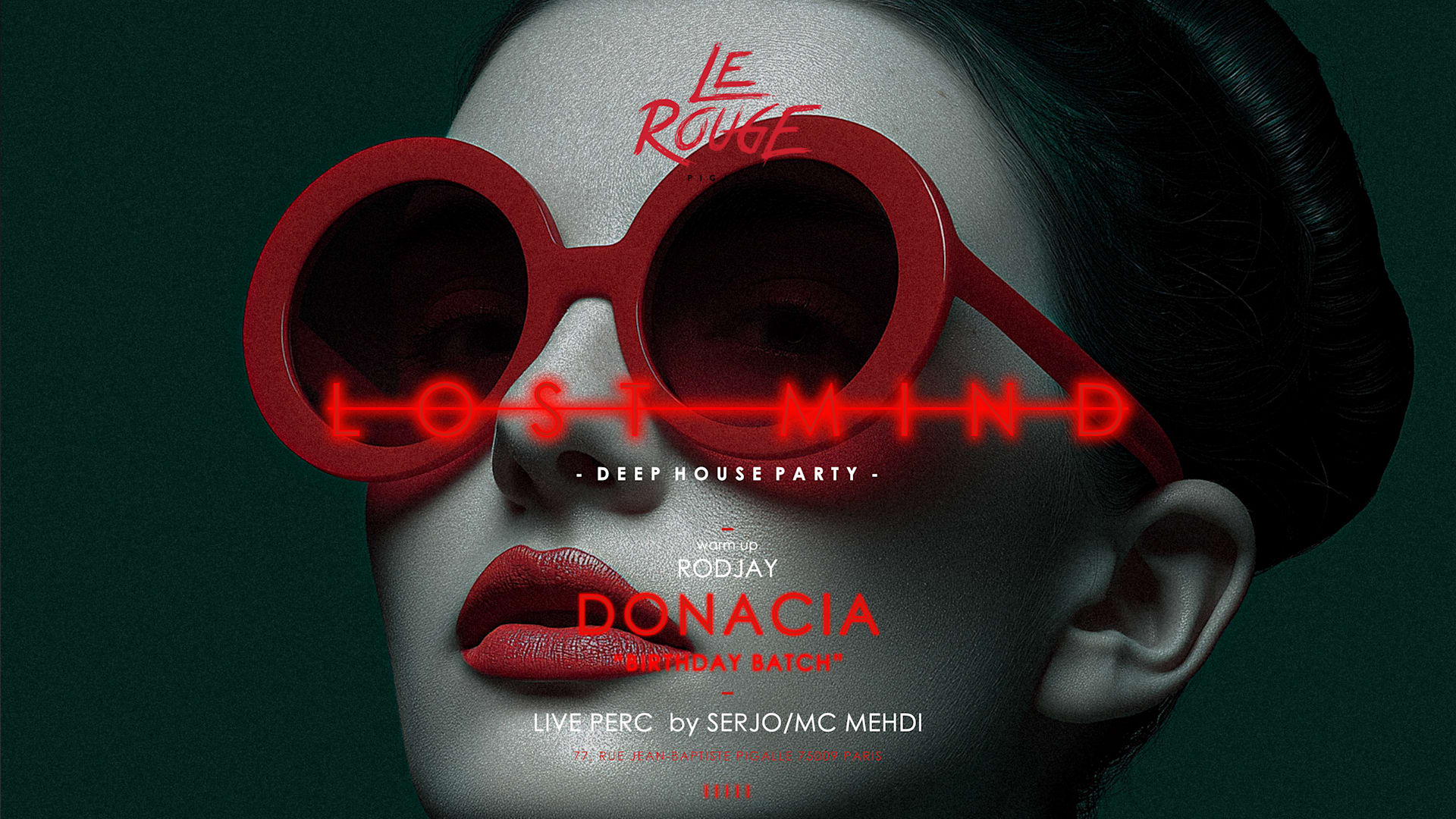 Lost Mind -Mercredi 18 Mars - Le Rouge