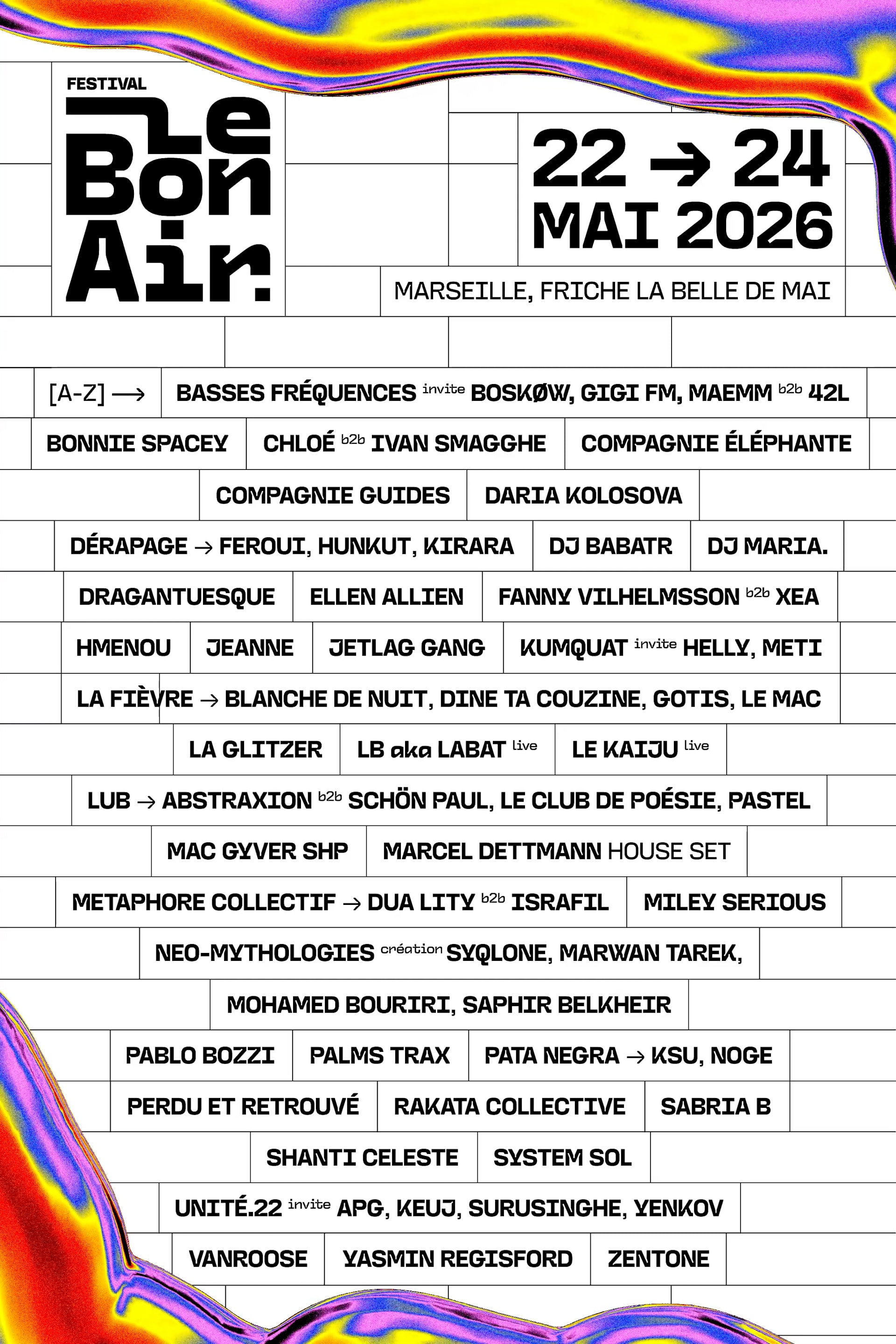 Festival Le Bon Air 2026