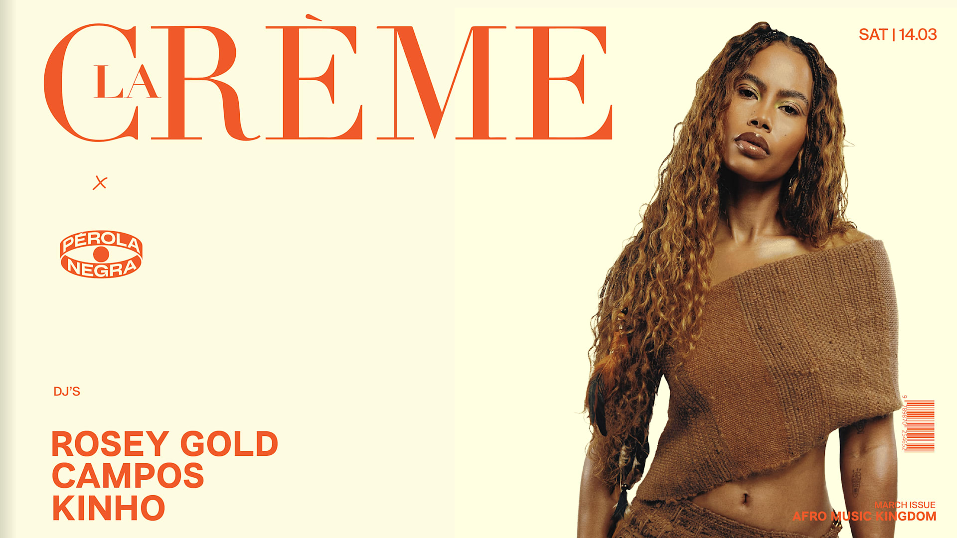 La Crème X Pérola Negra // Rosey Gold