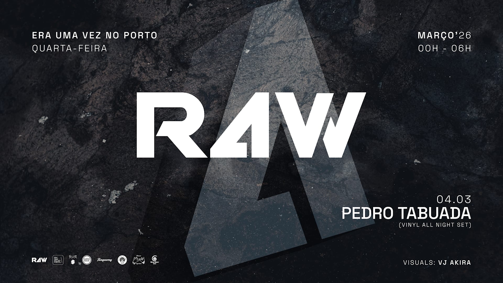 R4w W/ Pedro Tabuada 'vinyl All Night Set'