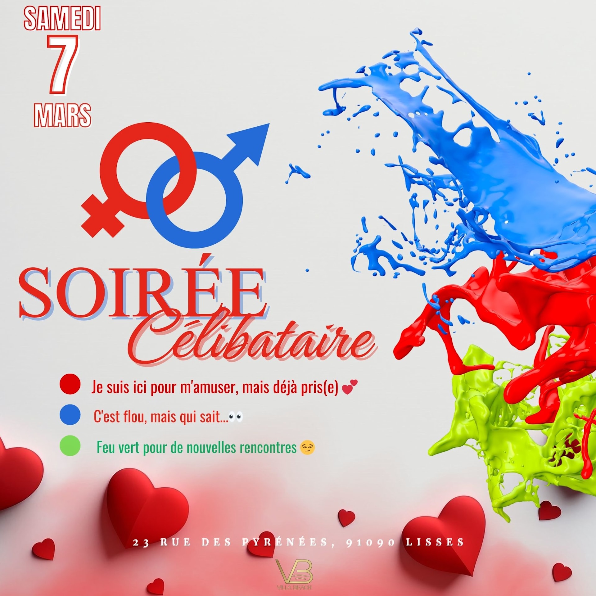 Soirée Célibataire Vb