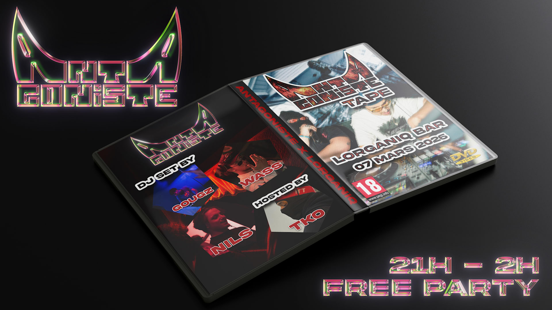 Antagoniste #12  - Samedi 7 Mars