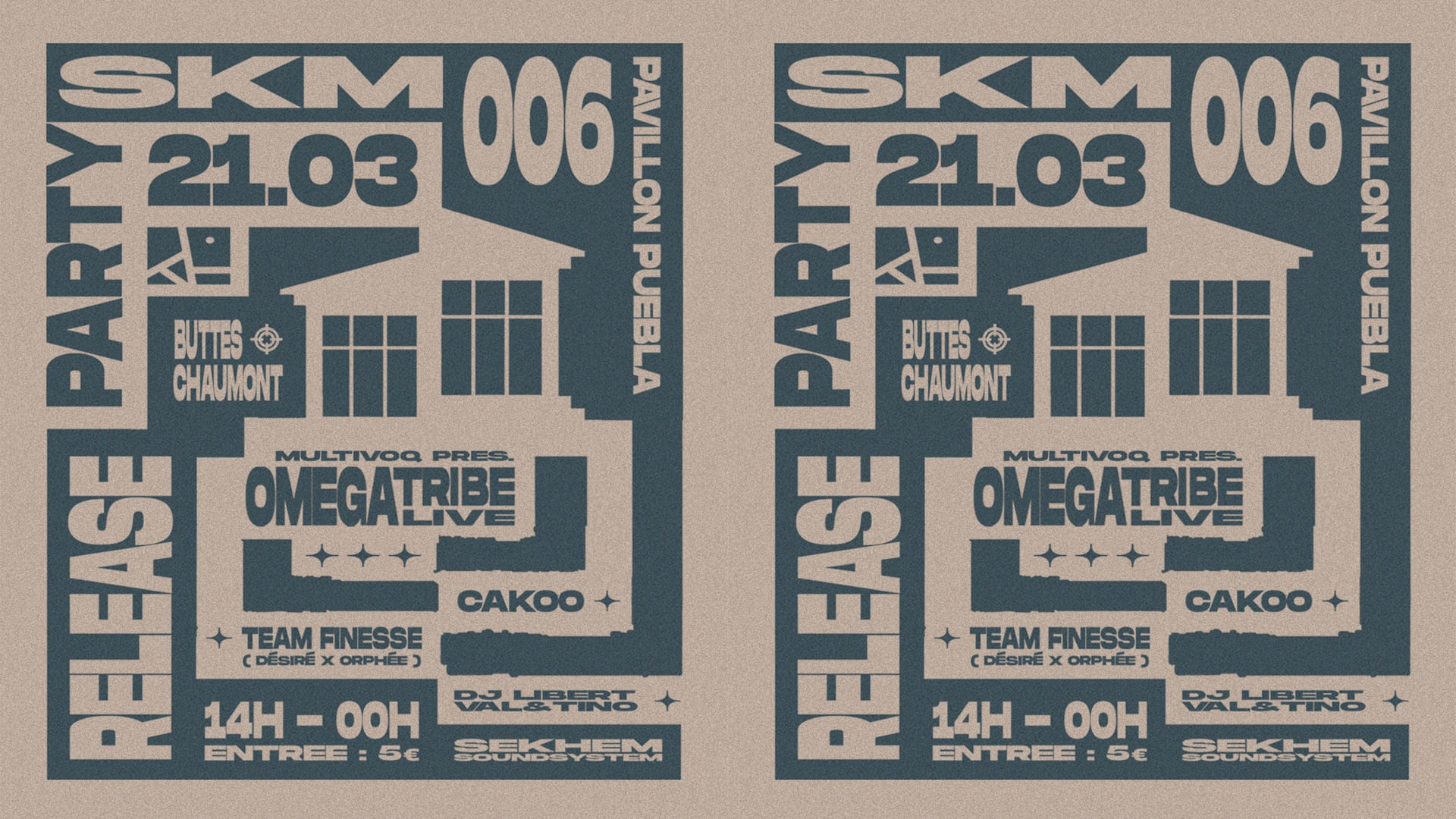 Sekhem Release Party: Multivoq,Team Finesse, Cakoo