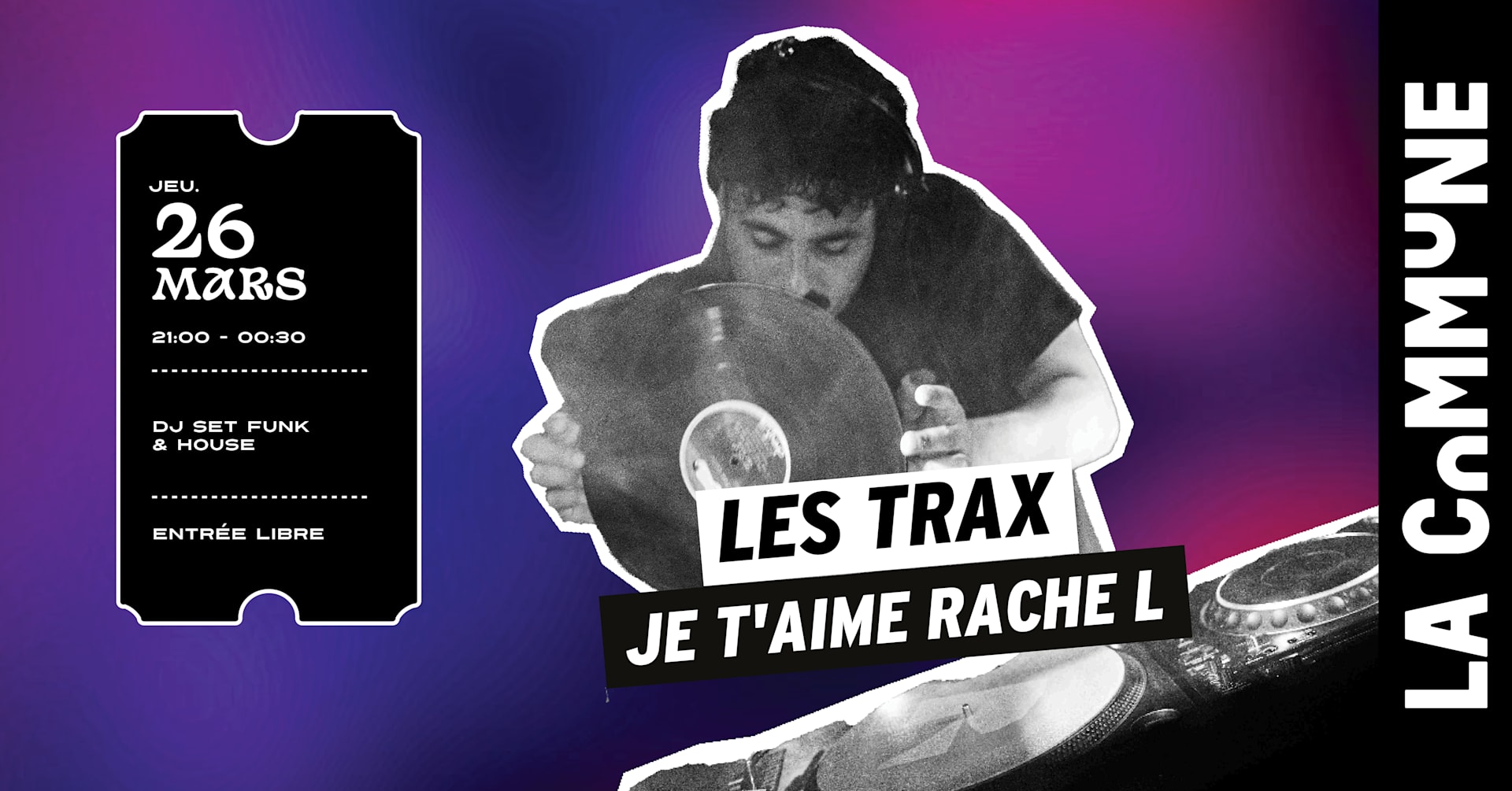 Les Trax De Je T'aime Rache L