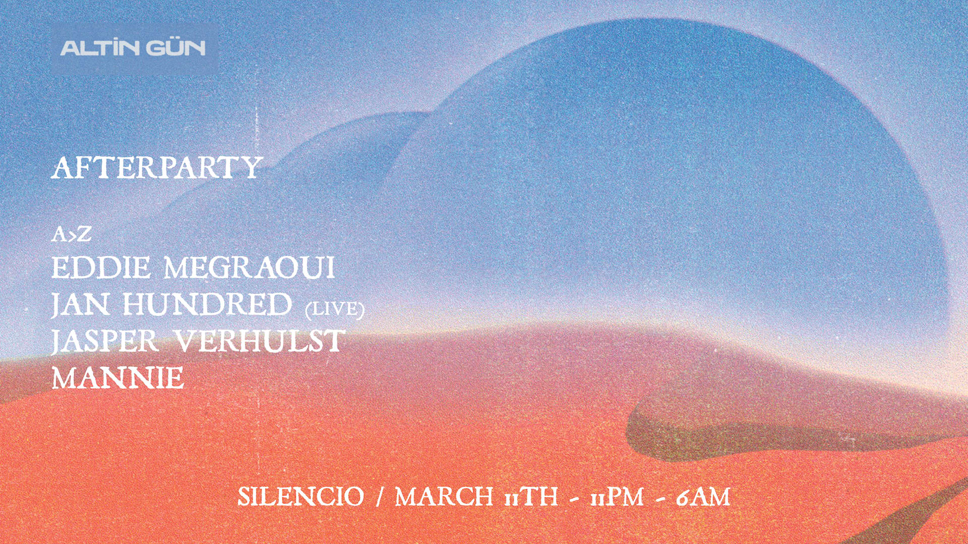 Altin Gun Afterparty