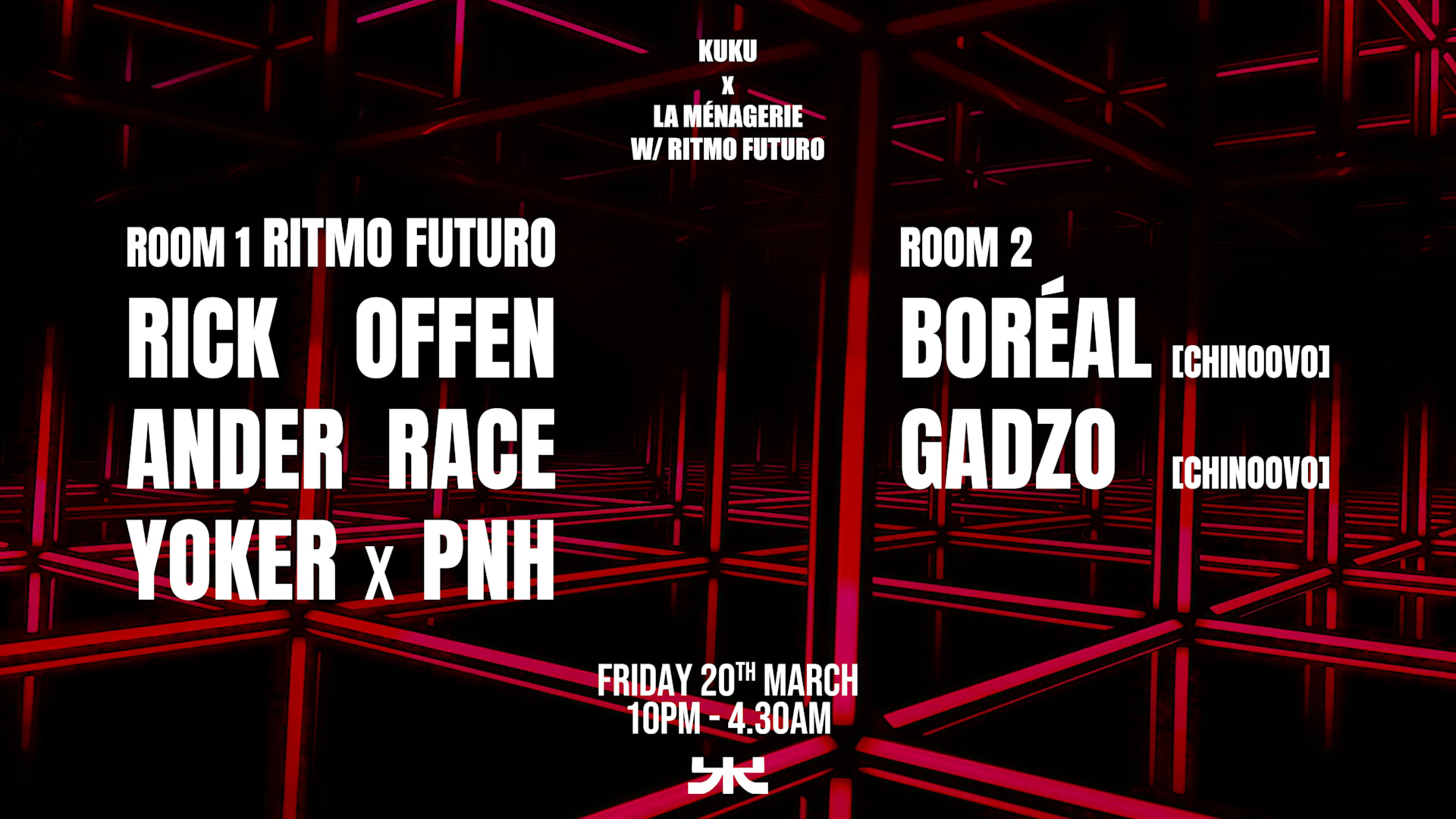 Kuku X La Ménagerie W/ Ritmo Futuro