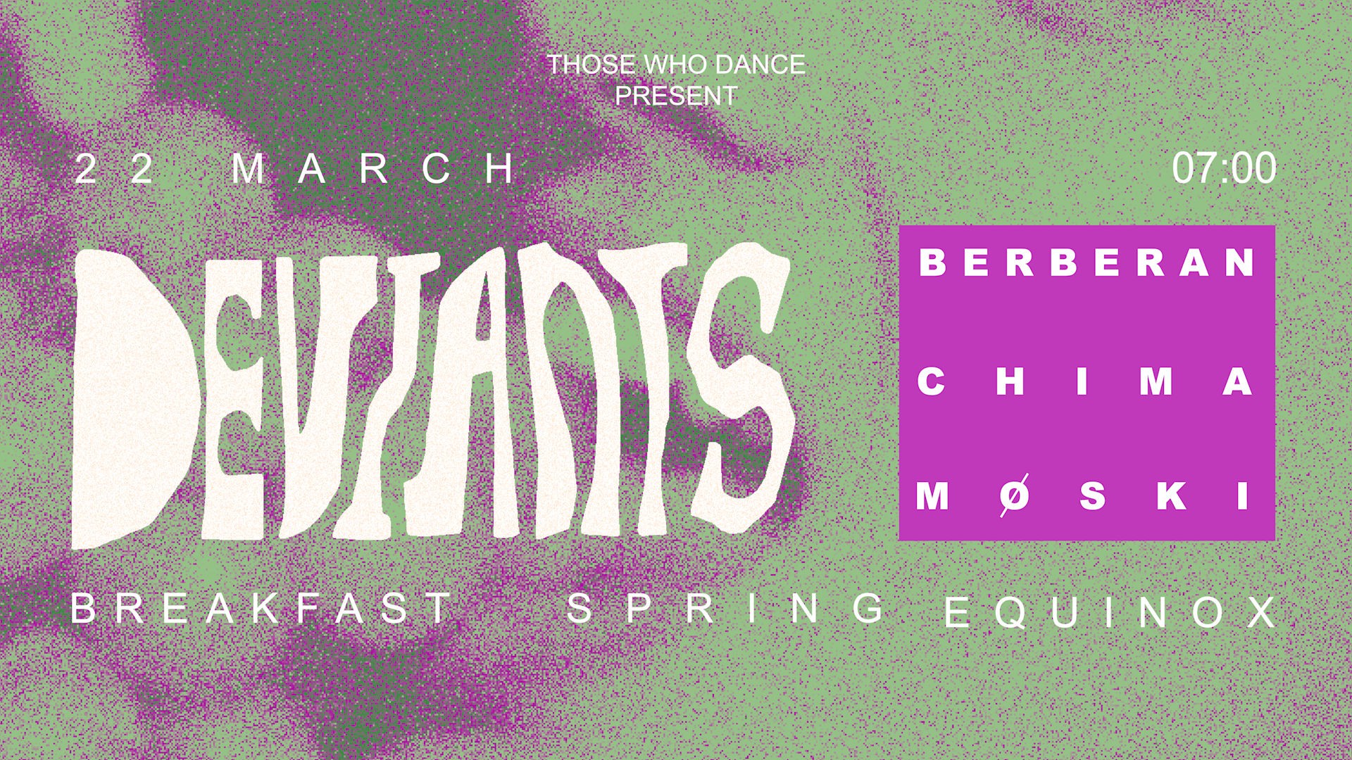 Deviants Breakfast - Spring Equinox