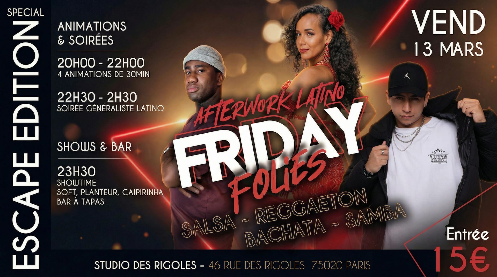 Friday Folies - Avant Dernière Édition